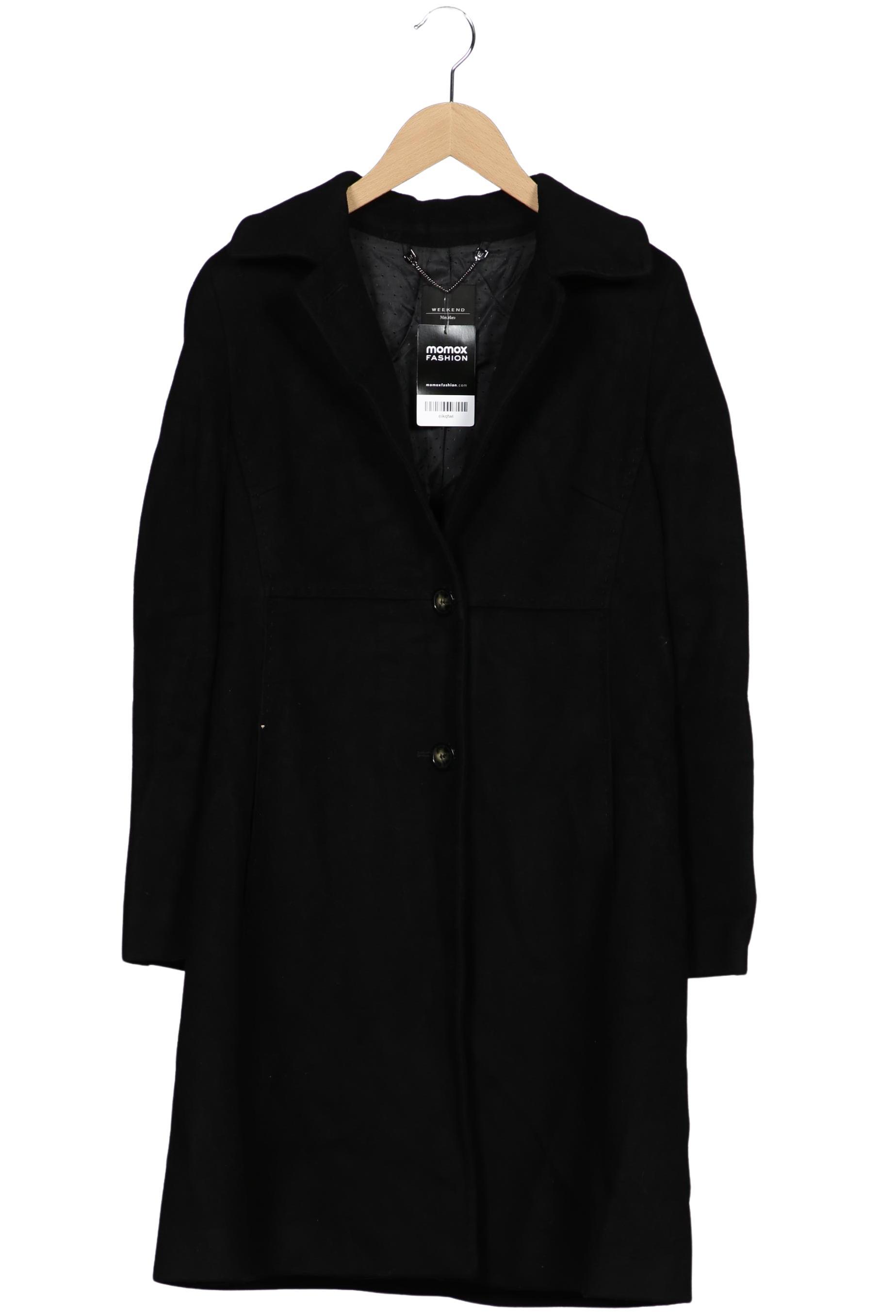 

Weekend Max Mara Damen Mantel, schwarz, Gr. 38