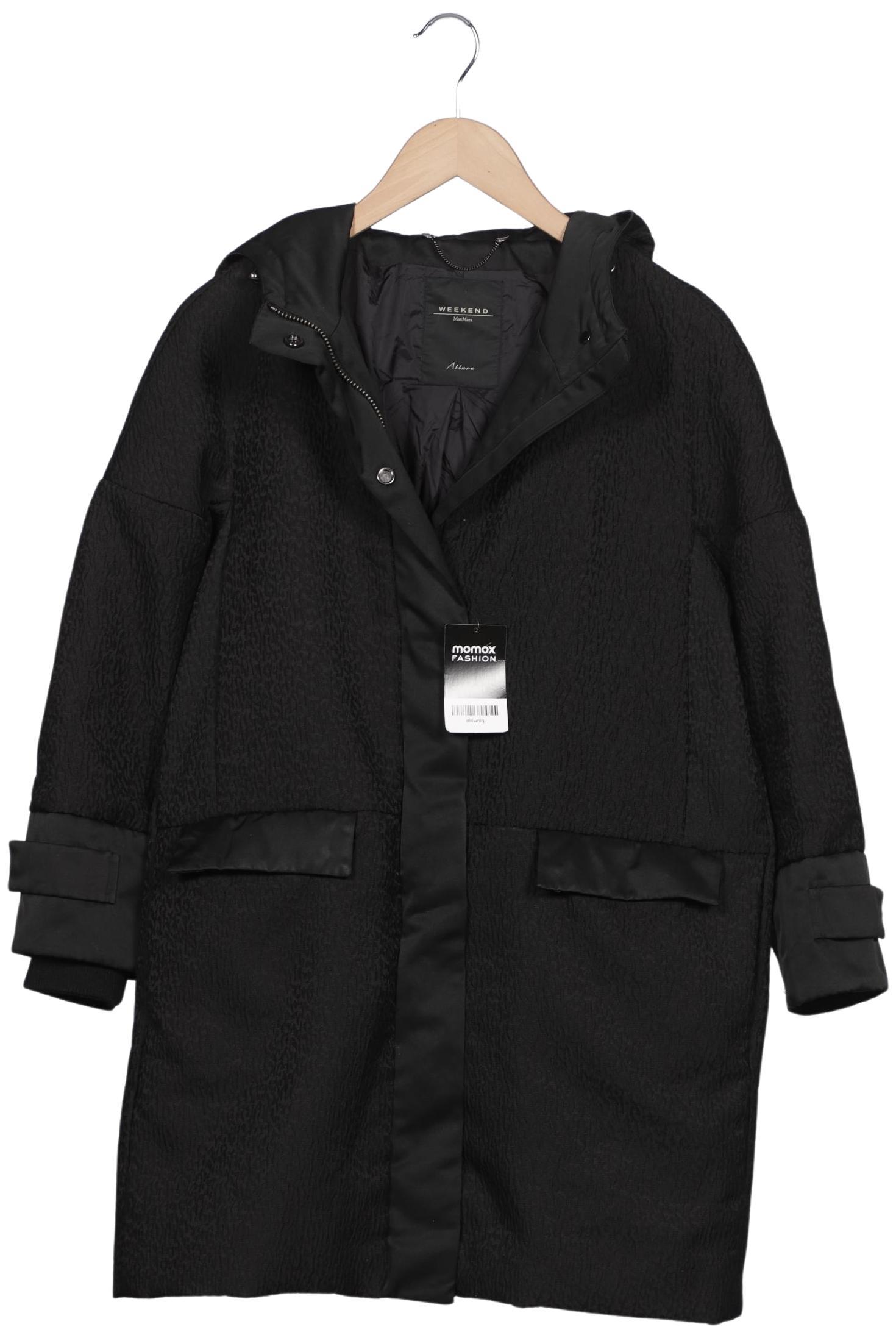 

Weekend Max Mara Damen Mantel, schwarz, Gr. 34