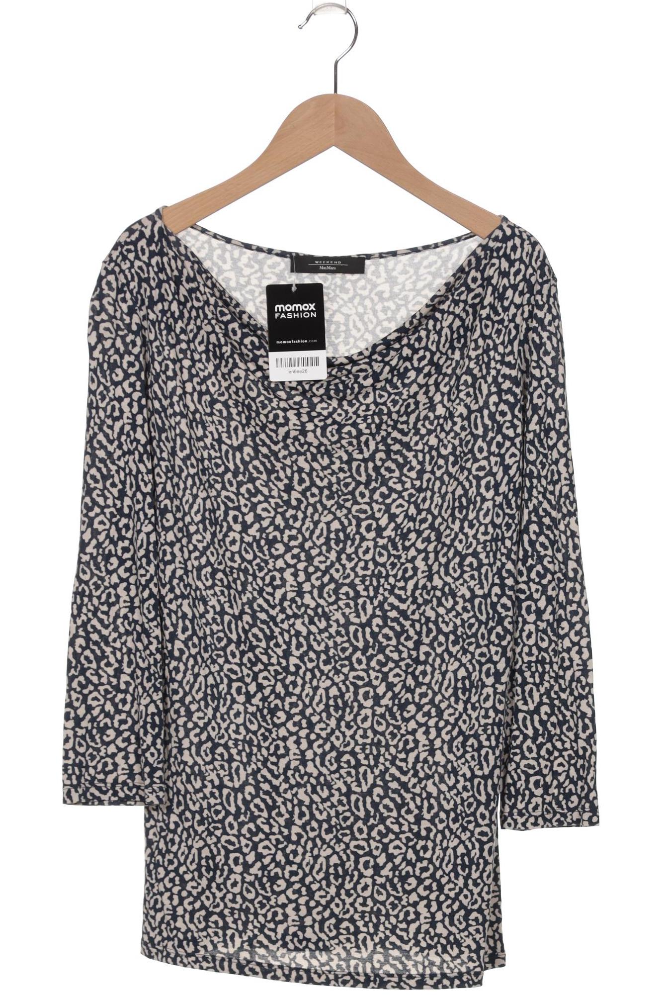 

Weekend Max Mara Damen Langarmshirt, marineblau, Gr. 36