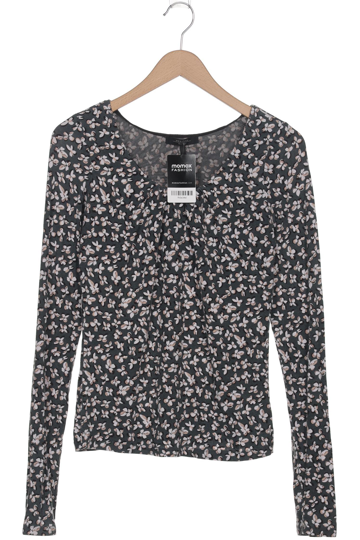 

Weekend Max Mara Damen Langarmshirt, grau, Gr. 38
