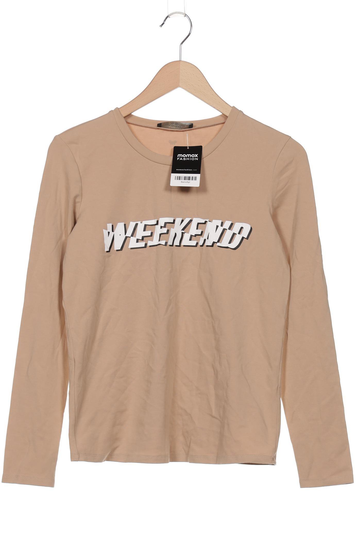 

Weekend Max Mara Damen Langarmshirt, beige, Gr. 38