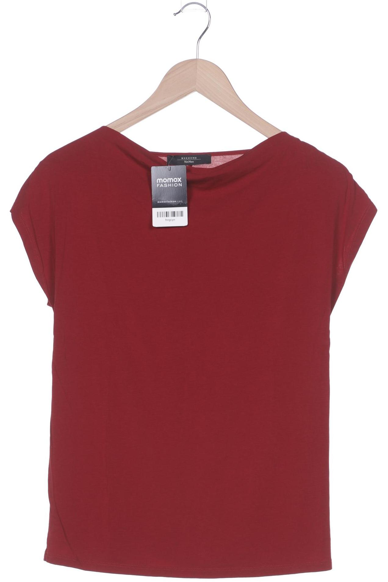 

Weekend Max Mara Damen T-Shirt, bordeaux, Gr. 36