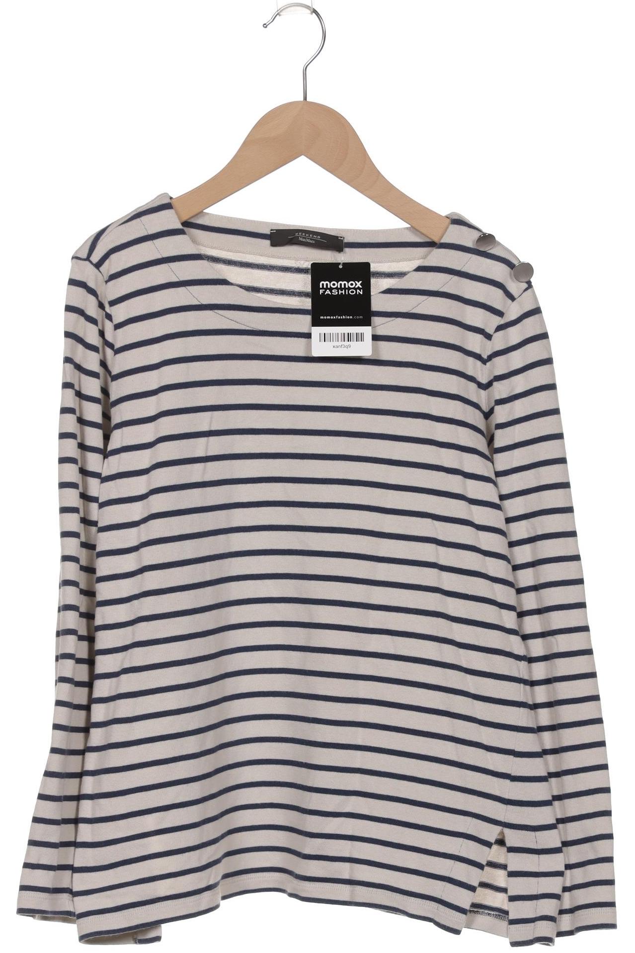 

Weekend Max Mara Damen Langarmshirt, cremeweiß, Gr. 42