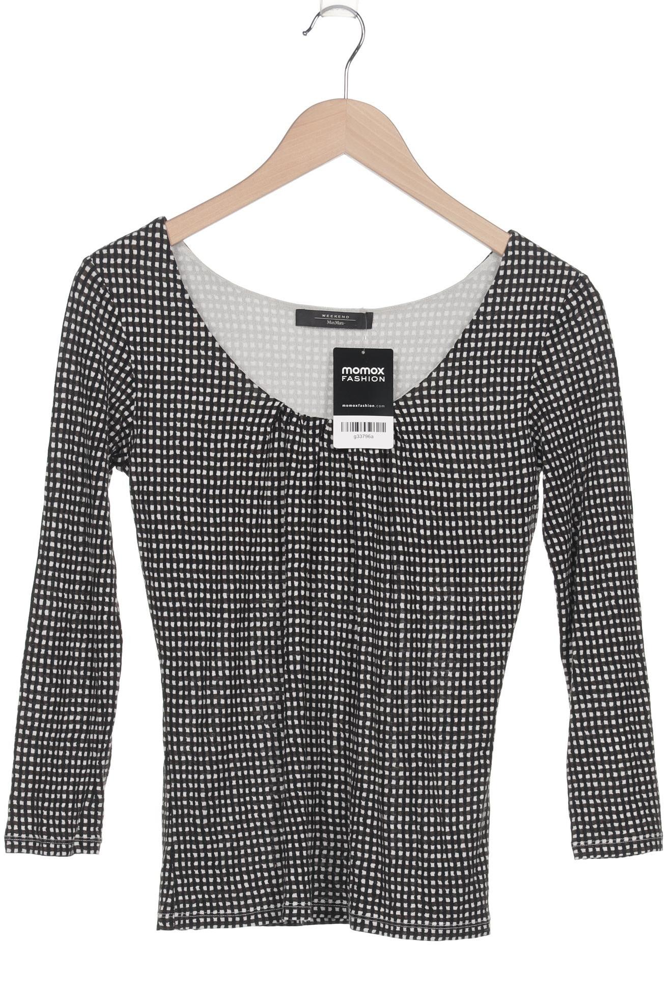 

Weekend Max Mara Damen Langarmshirt, schwarz, Gr. 34