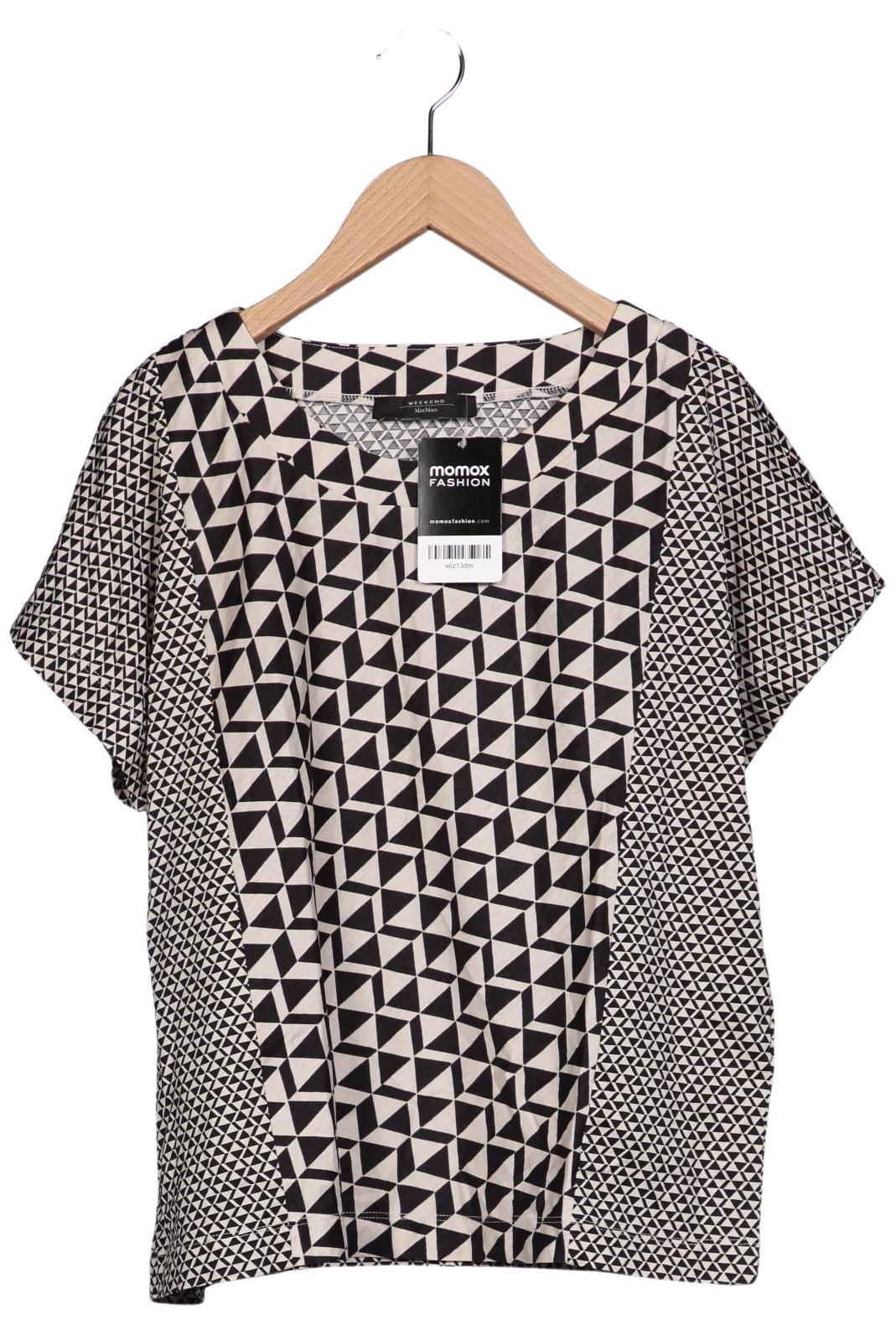 

Weekend Max Mara Damen T-Shirt, schwarz, Gr. 38