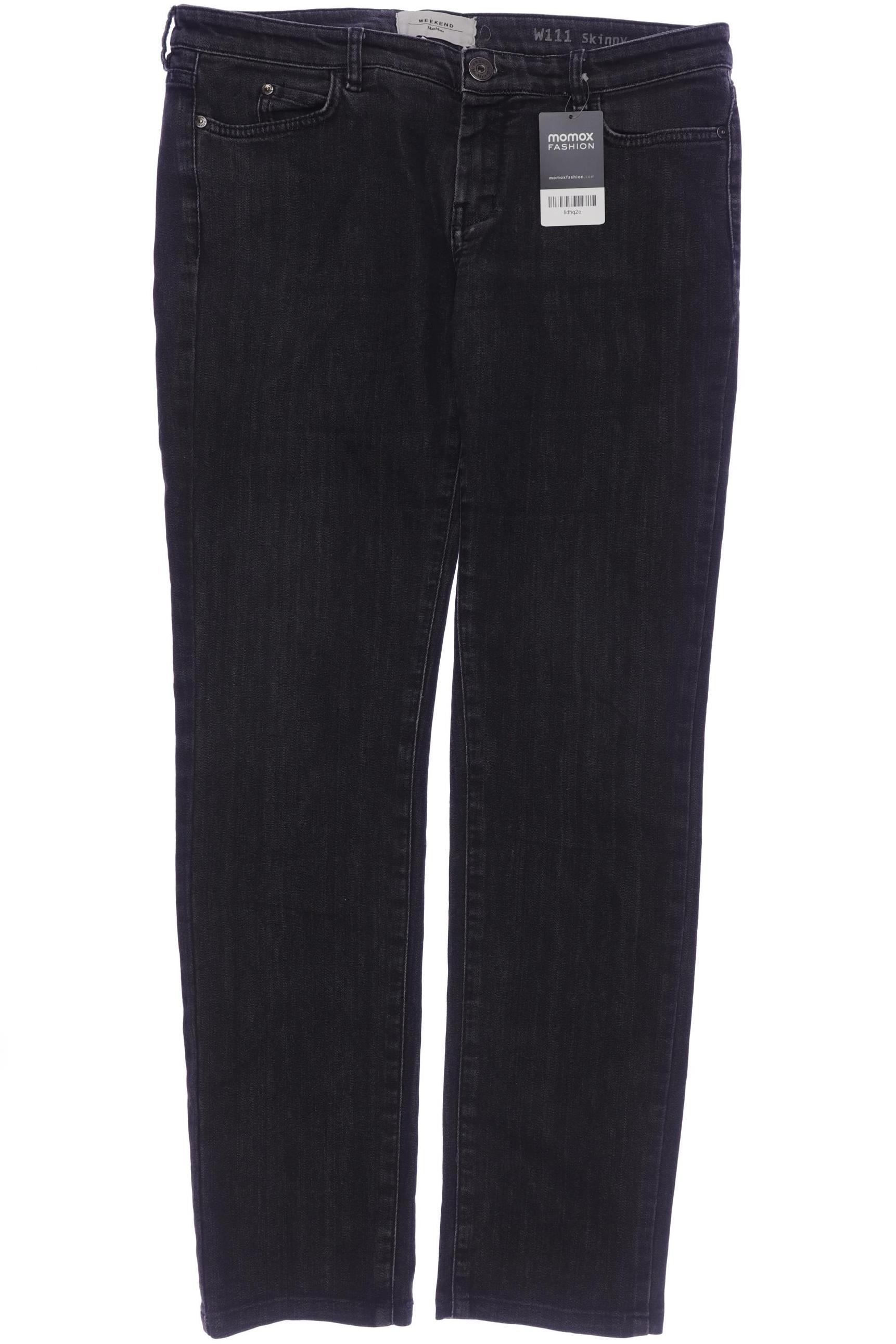 

Weekend Max Mara Damen Jeans, schwarz, Gr. 46