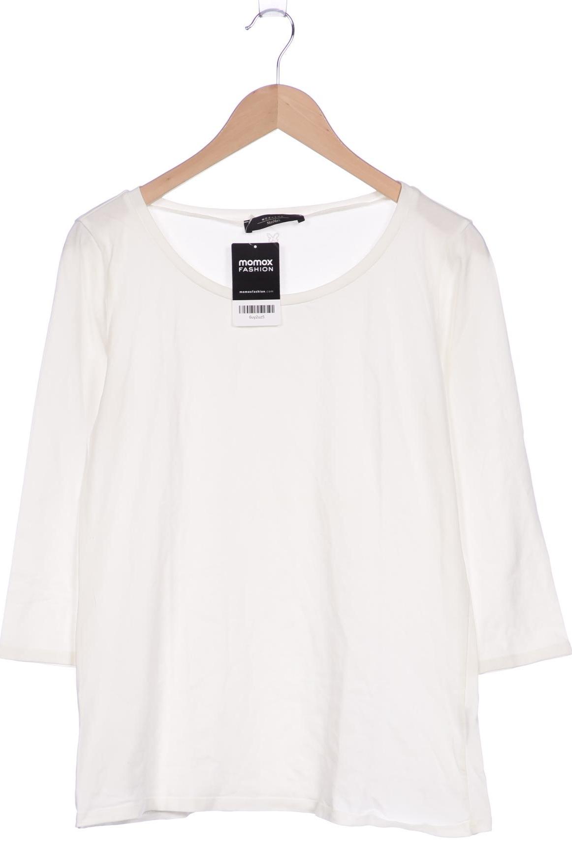 

Weekend Max Mara Damen Langarmshirt, weiß, Gr. 42