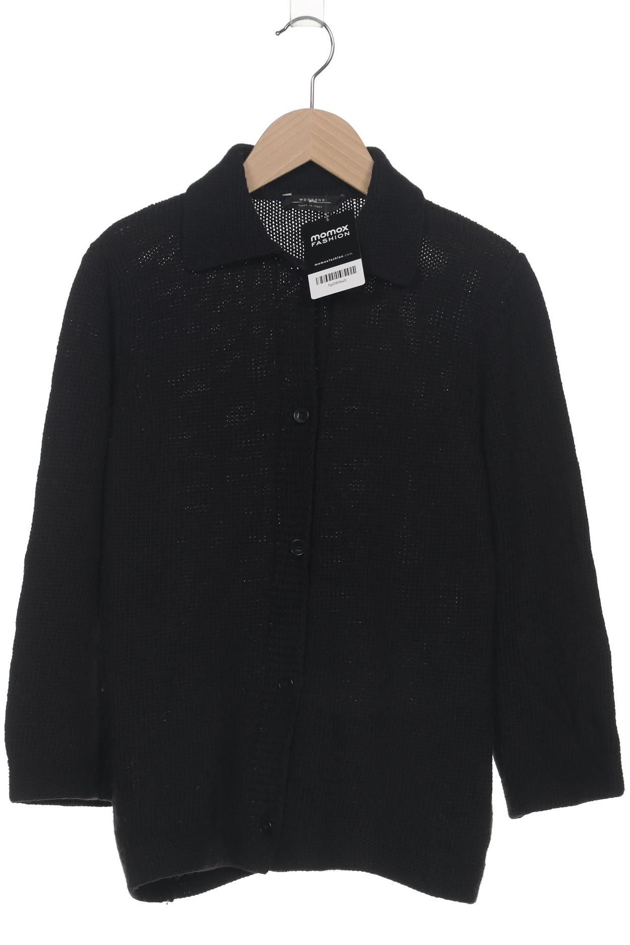 

Weekend Max Mara Damen Strickjacke, schwarz, Gr. 38