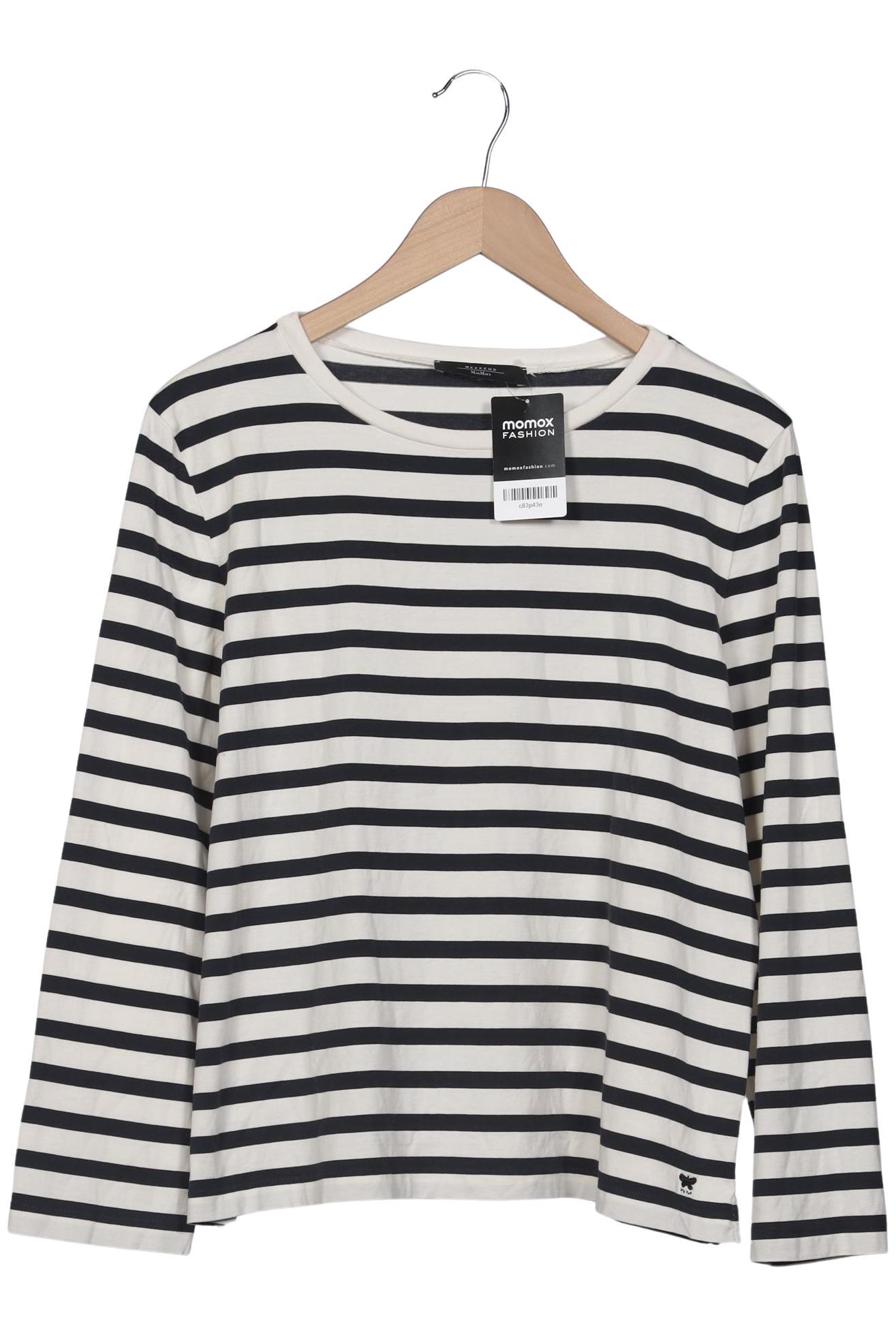 

Weekend Max Mara Damen Langarmshirt, cremeweiß, Gr. 44