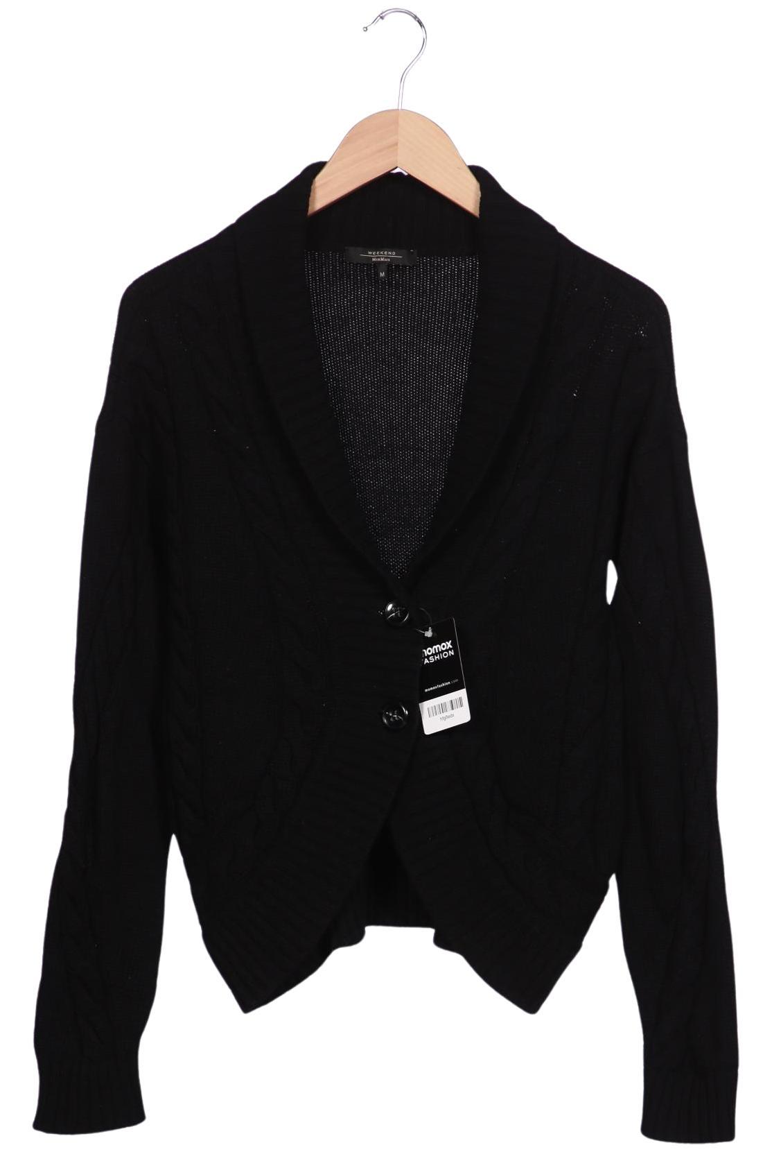 

Weekend Max Mara Damen Strickjacke, schwarz, Gr. 38