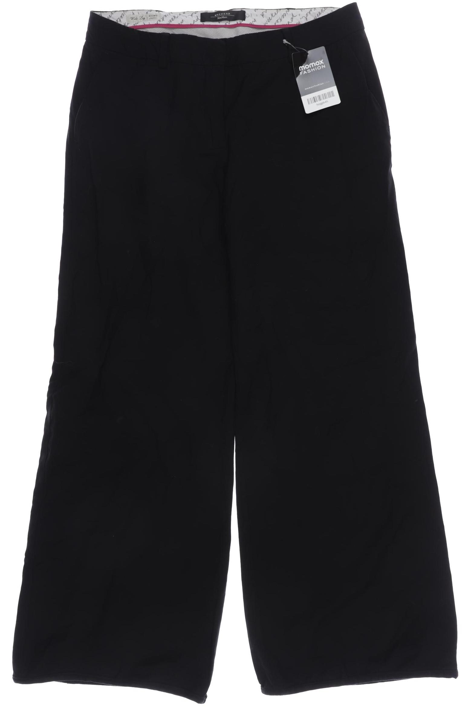 

Weekend Max Mara Damen Stoffhose, schwarz, Gr. 36