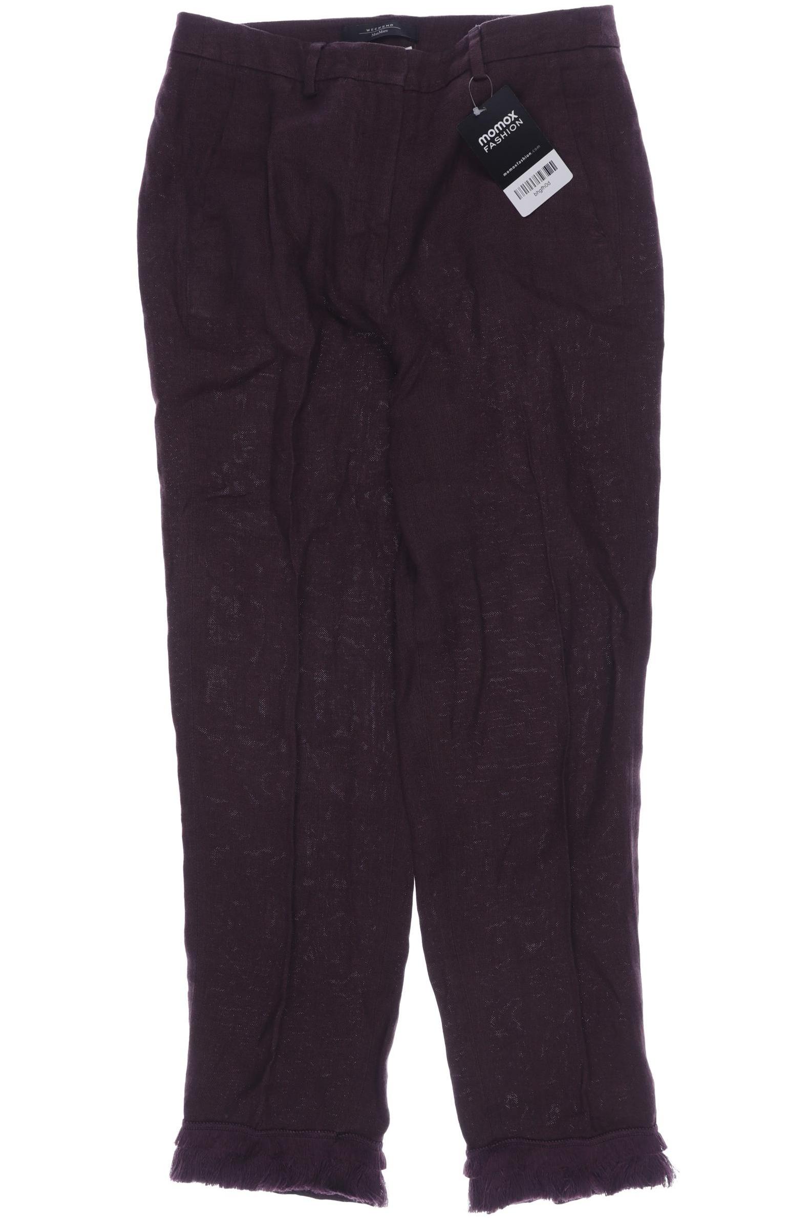 

Weekend Max Mara Damen Stoffhose, bordeaux, Gr. 34