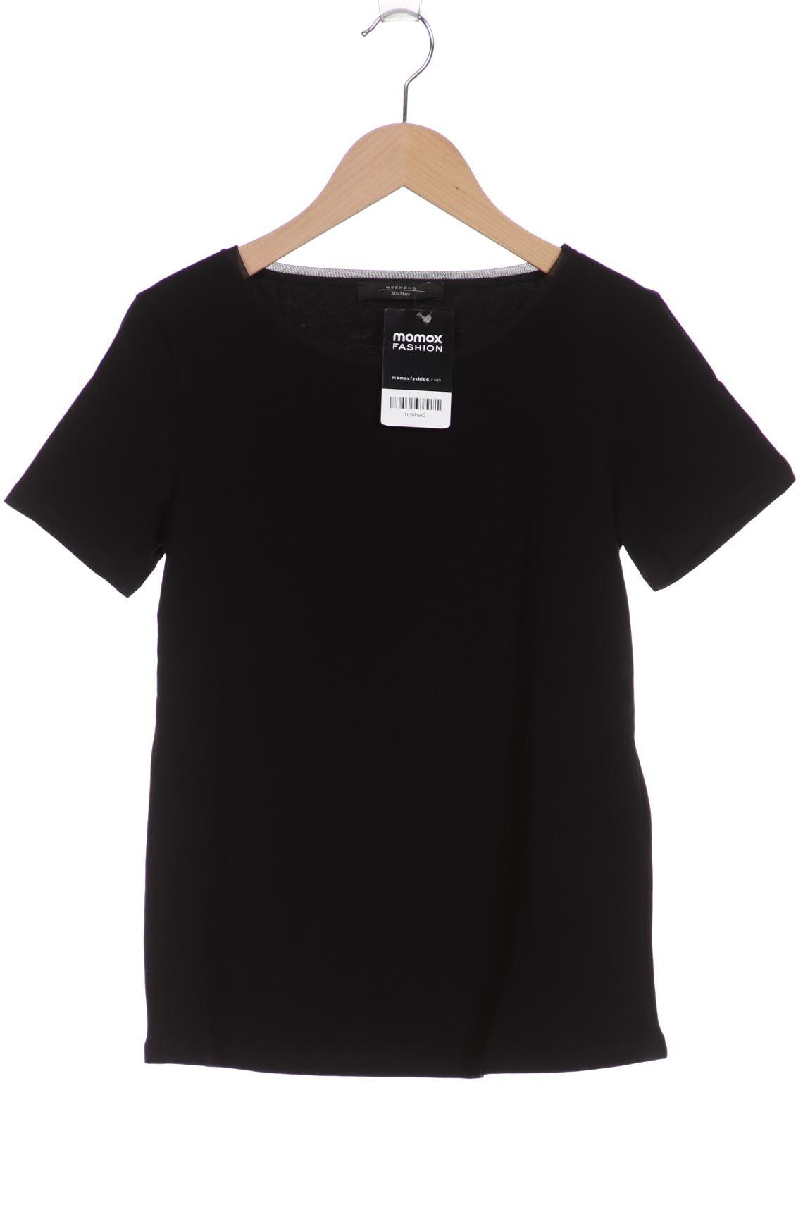 

Weekend Max Mara Damen T-Shirt, schwarz, Gr. 36