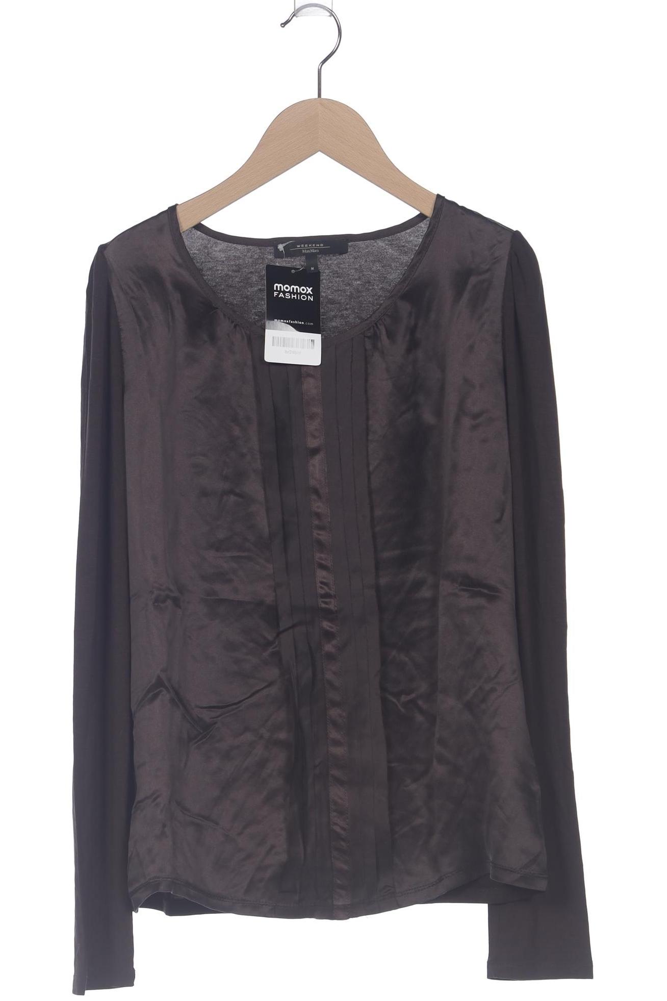 

Weekend Max Mara Damen Langarmshirt, braun, Gr. 38