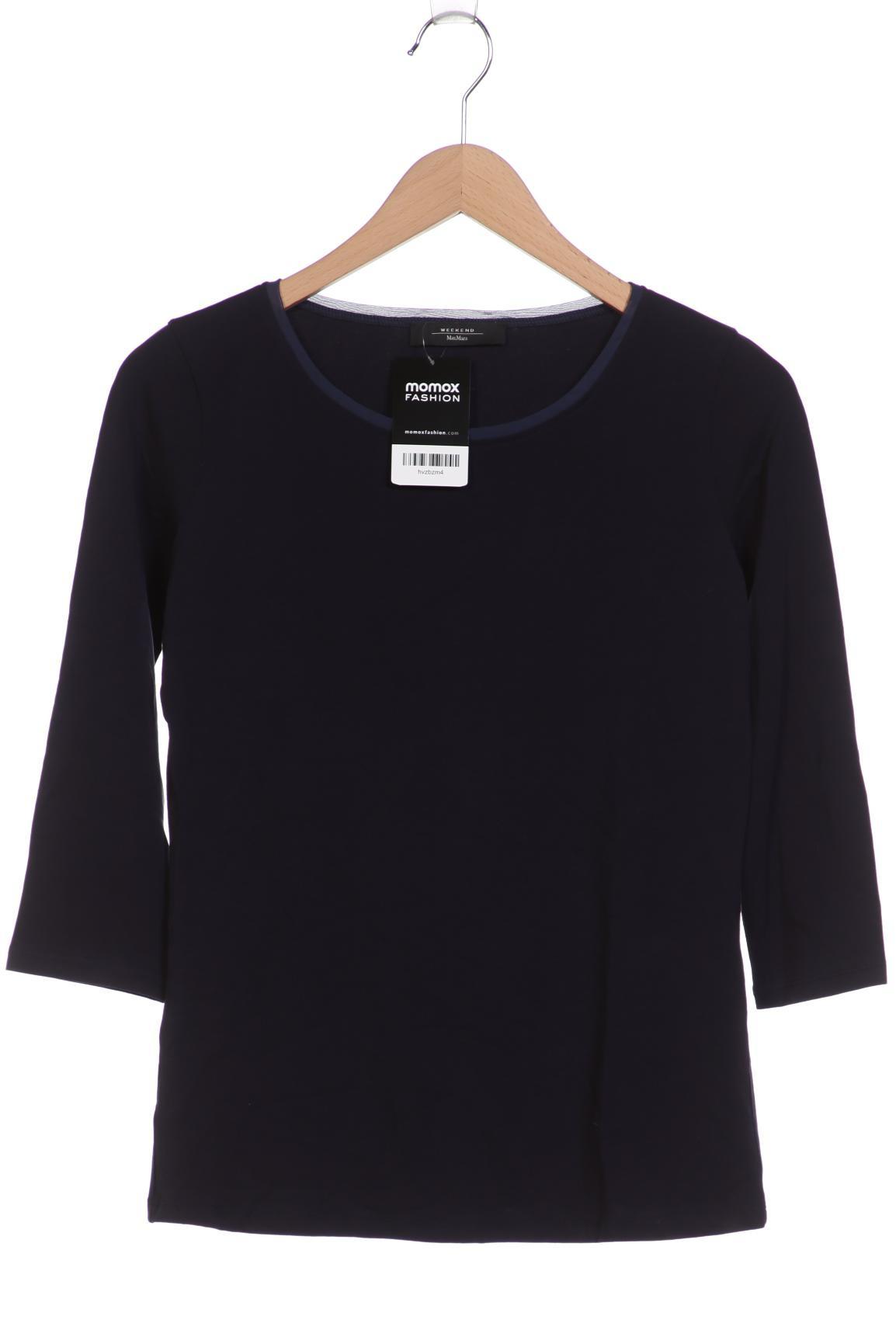 

Weekend Max Mara Damen Langarmshirt, marineblau, Gr. 38