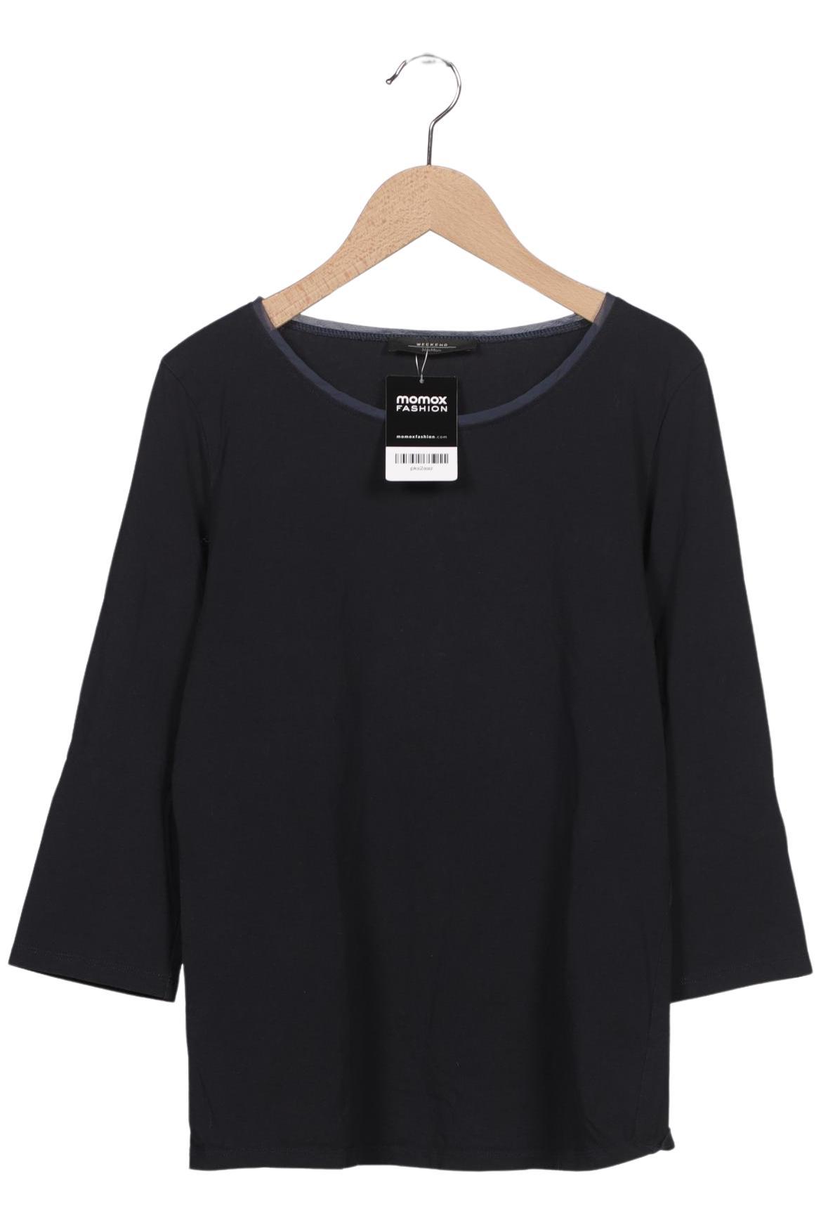 

Weekend Max Mara Damen Langarmshirt, marineblau, Gr. 38