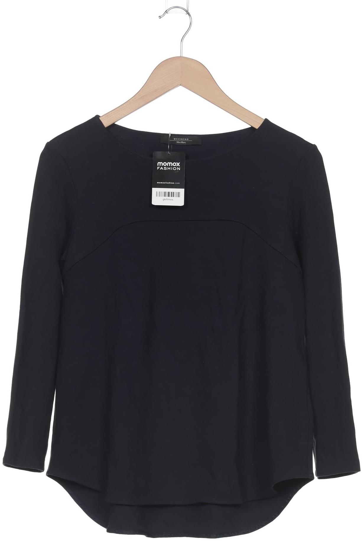 

Weekend Max Mara Damen Langarmshirt, marineblau, Gr. 38