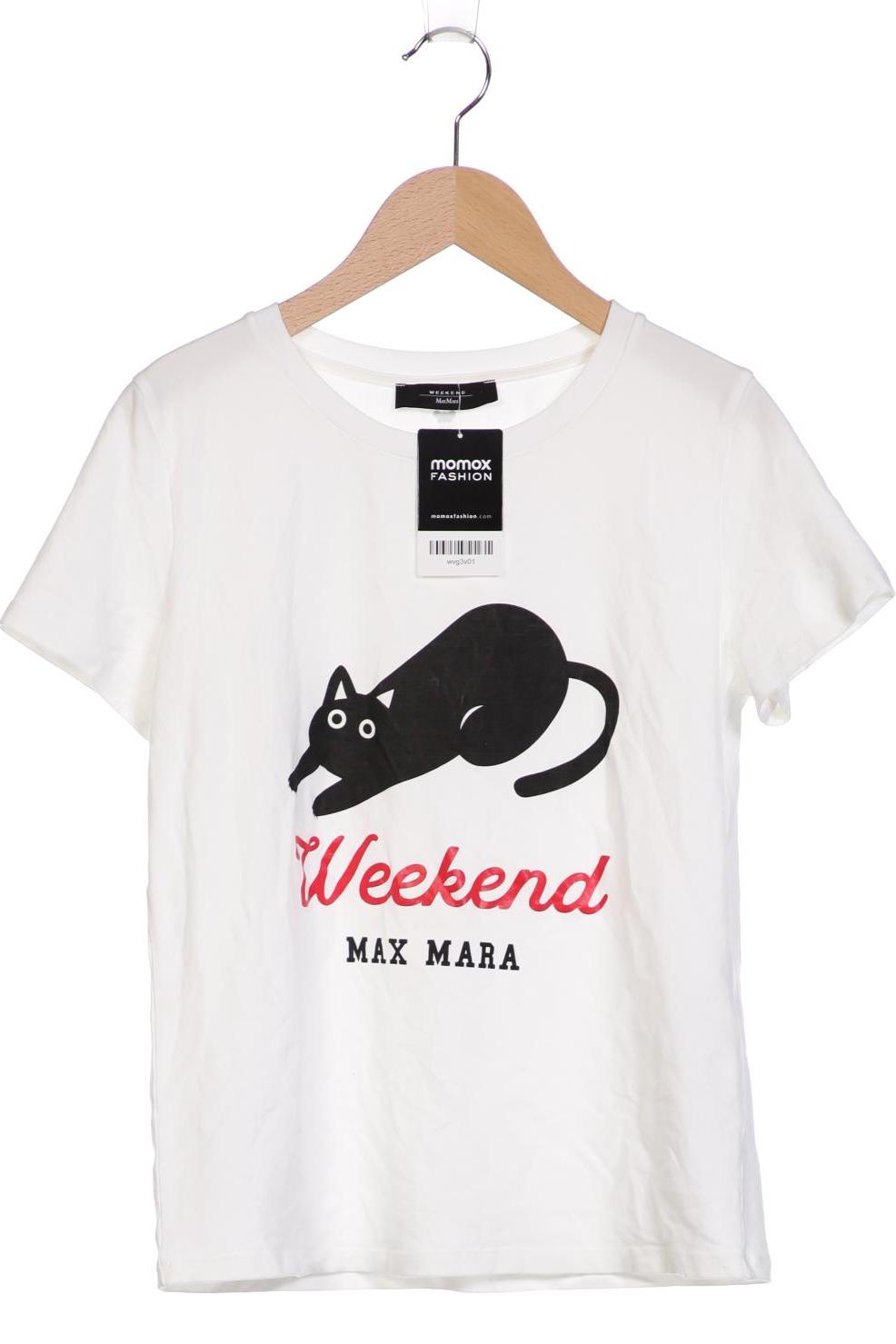 

Weekend Max Mara Damen T-Shirt, weiß, Gr. 36