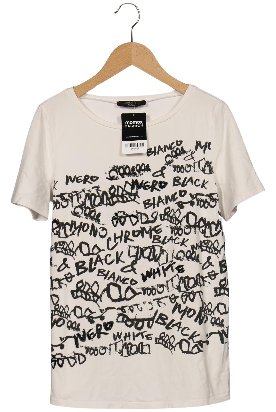 

Weekend Max Mara Damen T-Shirt, weiß, Gr. 36