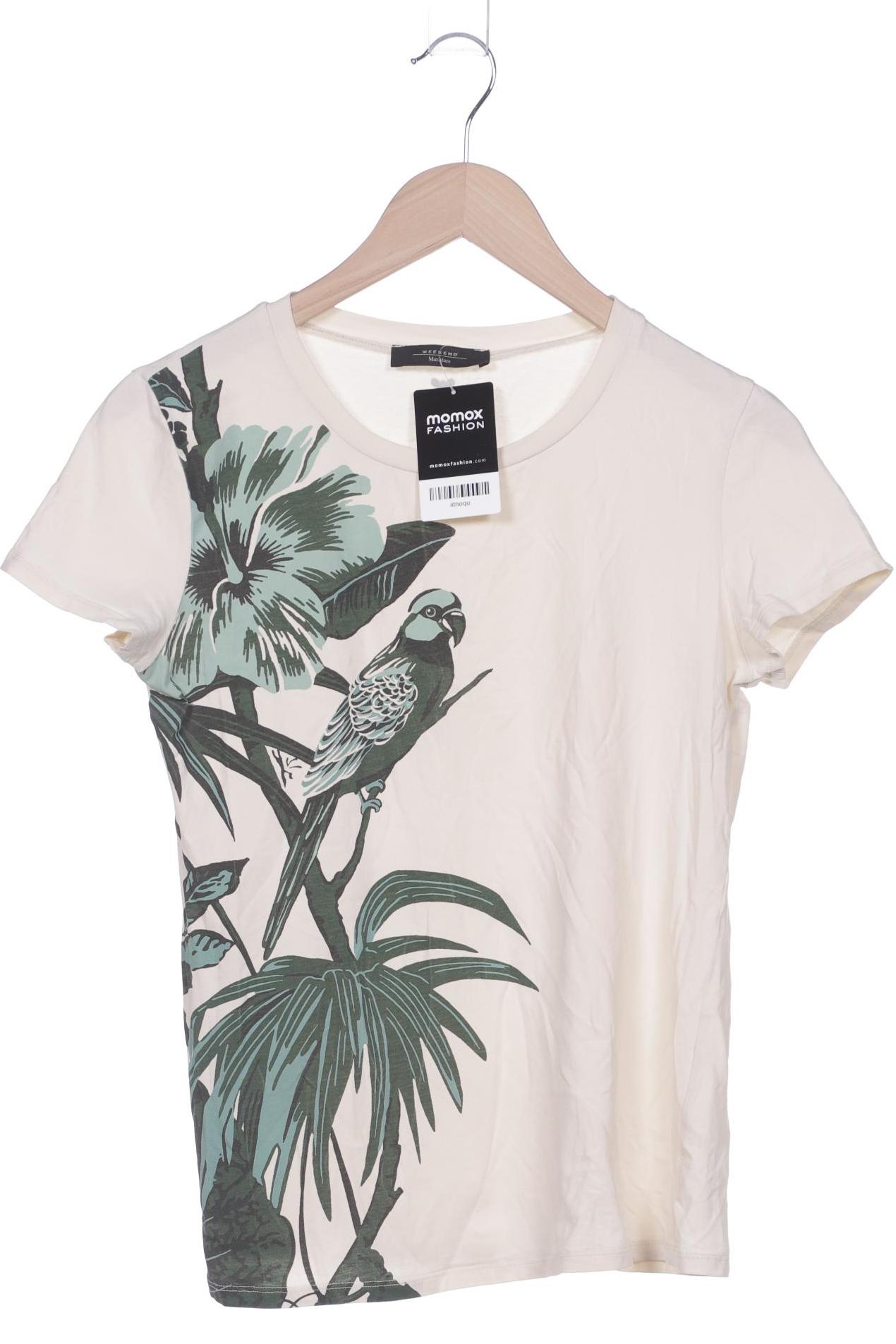 

Weekend Max Mara Damen T-Shirt, cremeweiß, Gr. 38