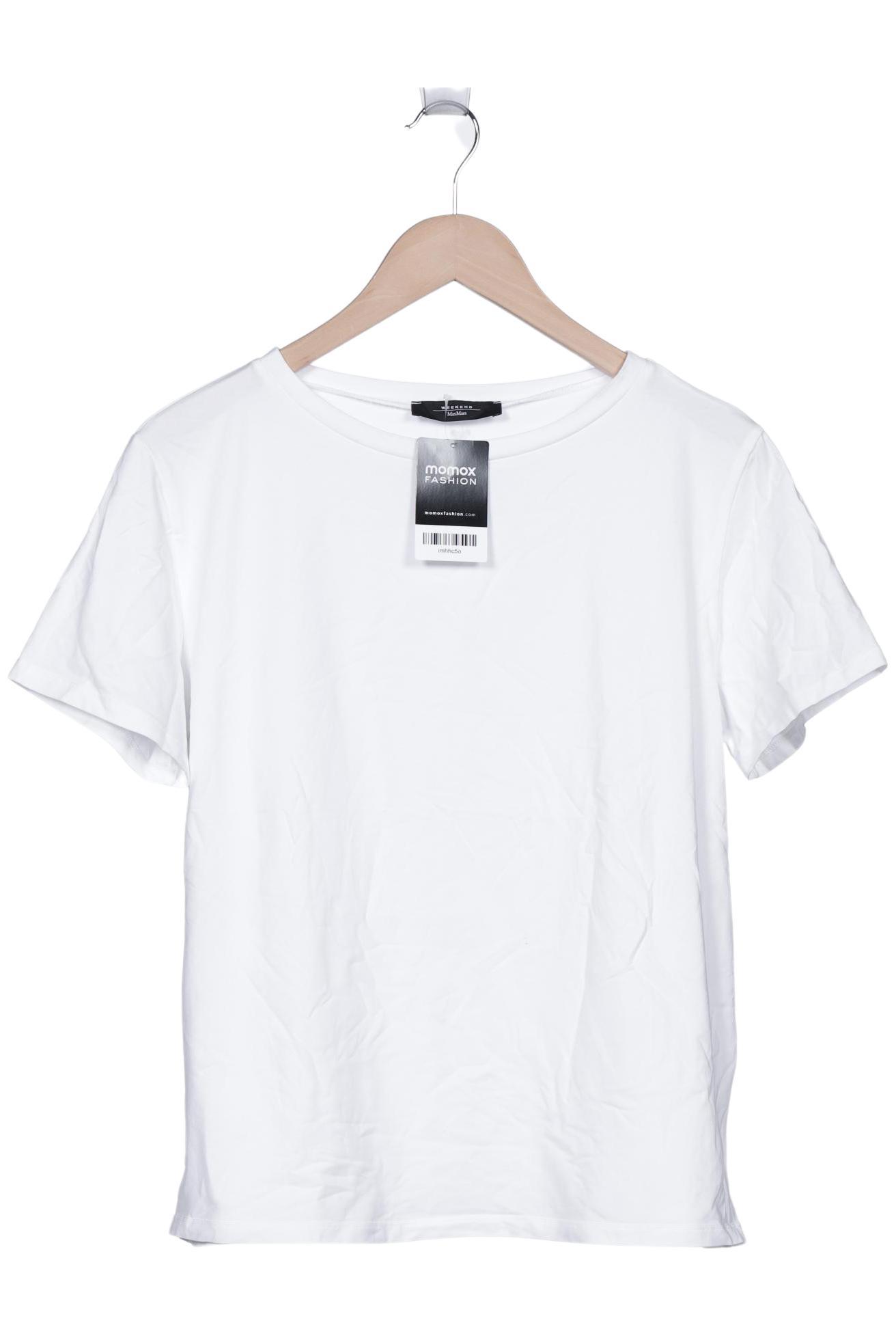 

Weekend Max Mara Damen T-Shirt, weiß, Gr. 44