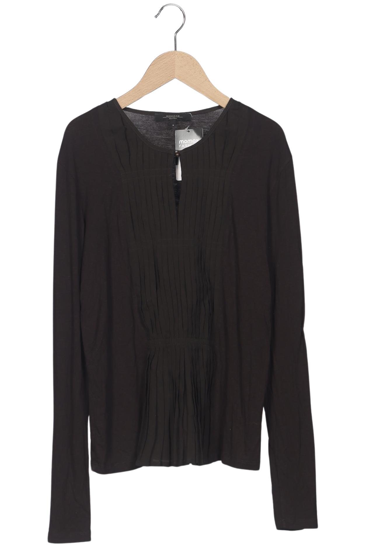 

Weekend Max Mara Damen Langarmshirt, braun, Gr. 38