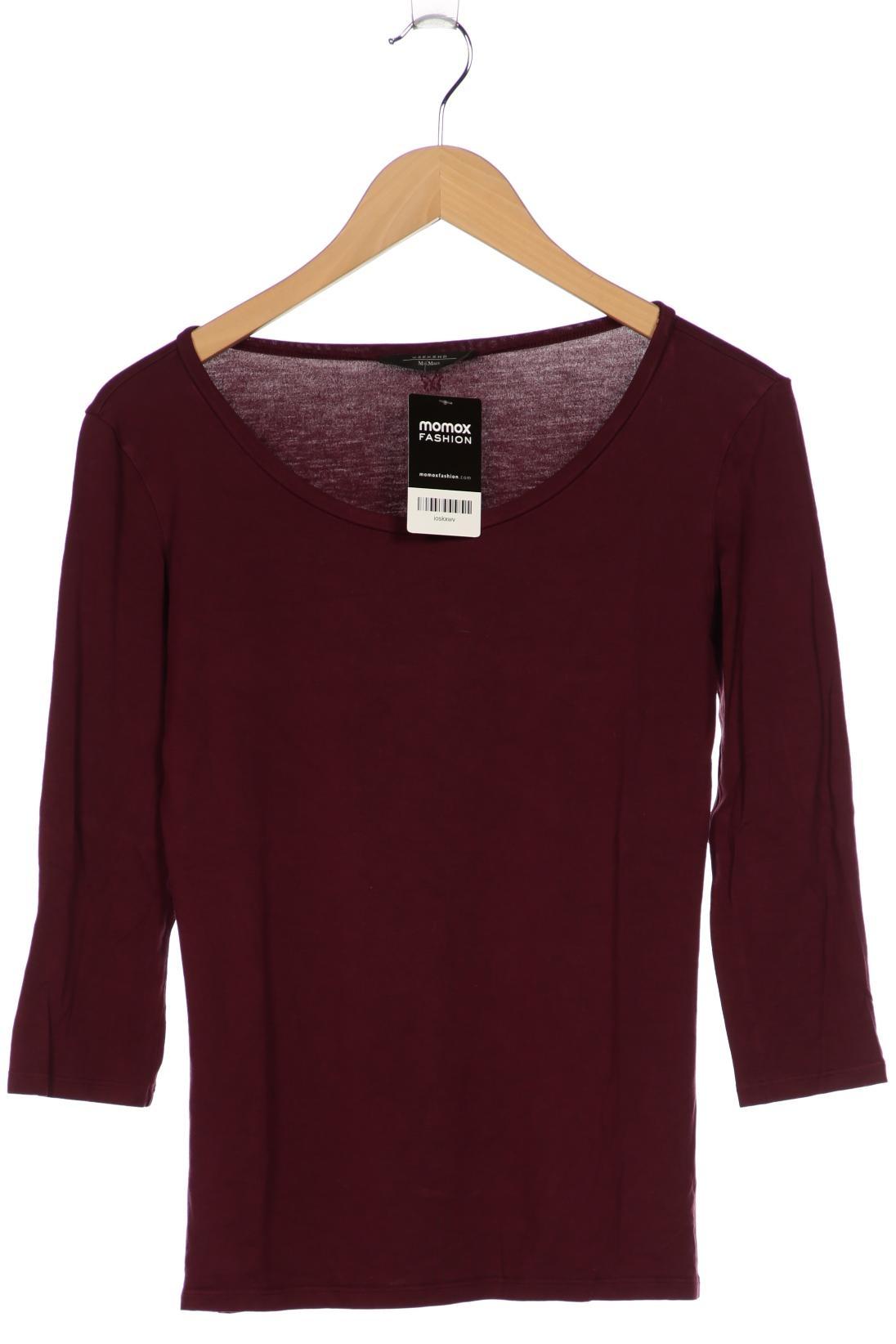 

Weekend Max Mara Damen Langarmshirt, bordeaux, Gr. 36