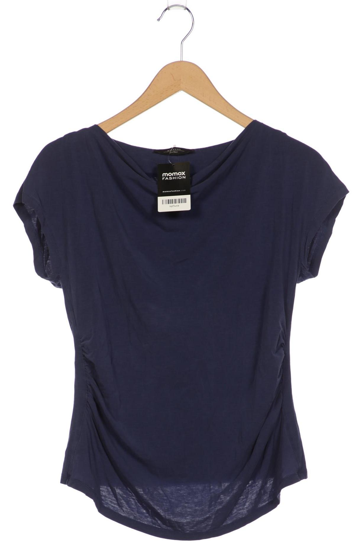 

Weekend Max Mara Damen T-Shirt, marineblau, Gr. 36