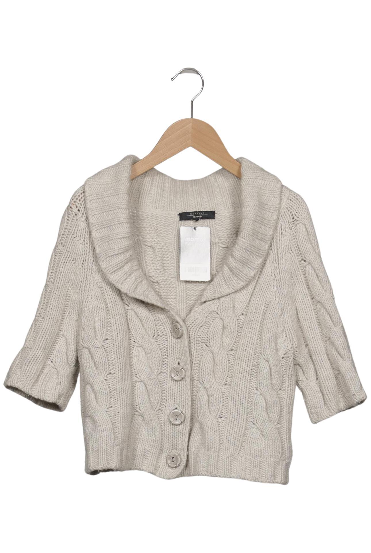 

Weekend Max Mara Damen Strickjacke, beige, Gr. 36