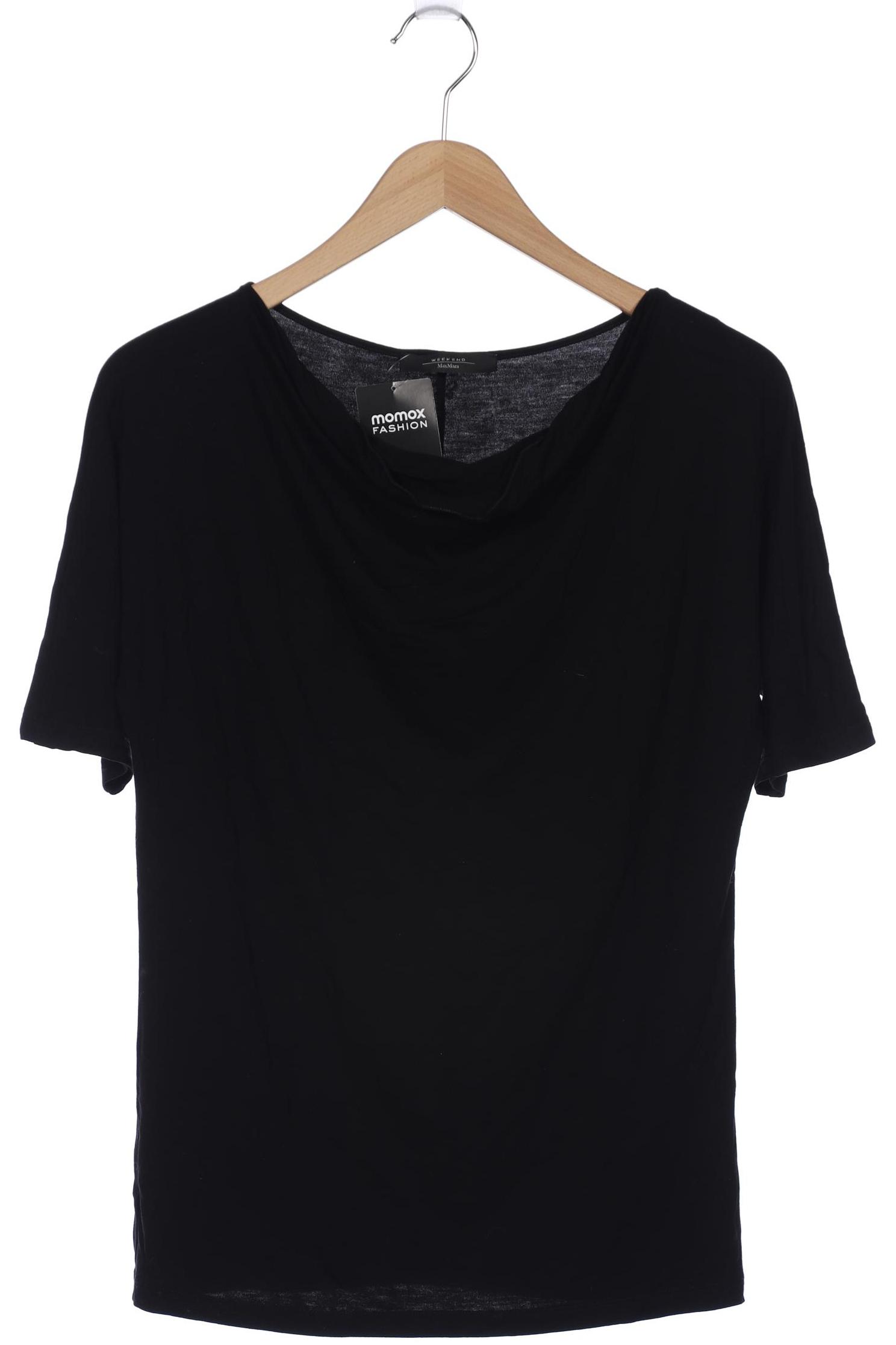 

Weekend Max Mara Damen T-Shirt, schwarz, Gr. 38