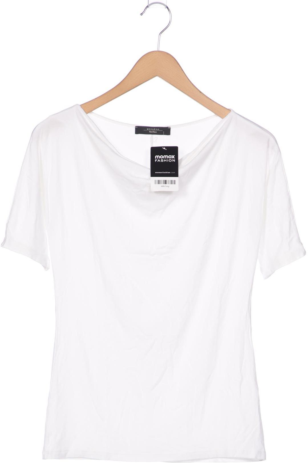 

Weekend Max Mara Damen T-Shirt, weiß, Gr. 34