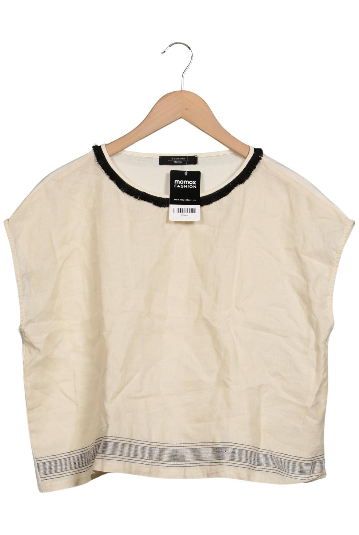 

Weekend Max Mara Damen T-Shirt, cremeweiß, Gr. 46