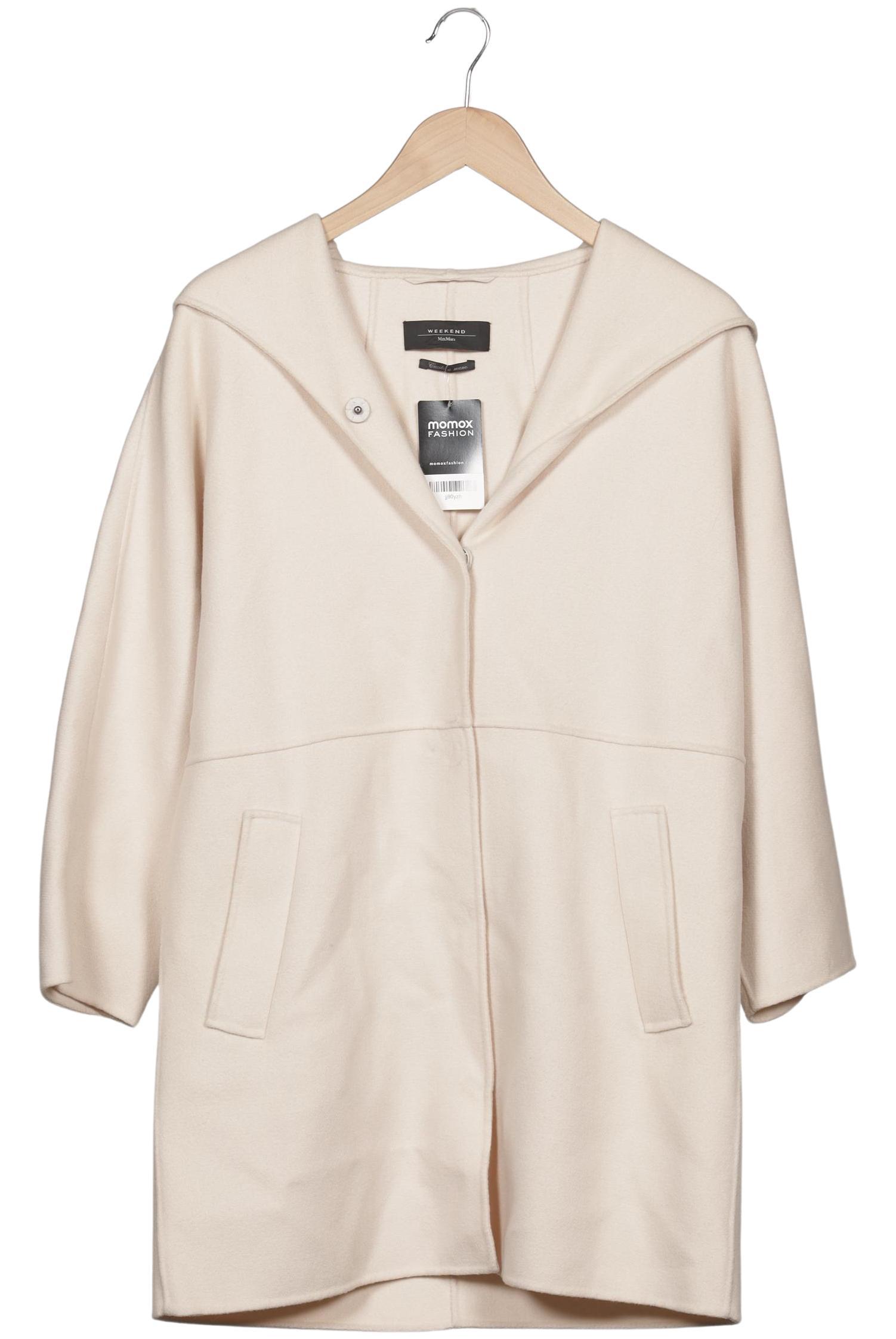 

Weekend Max Mara Damen Mantel, cremeweiß, Gr. 36