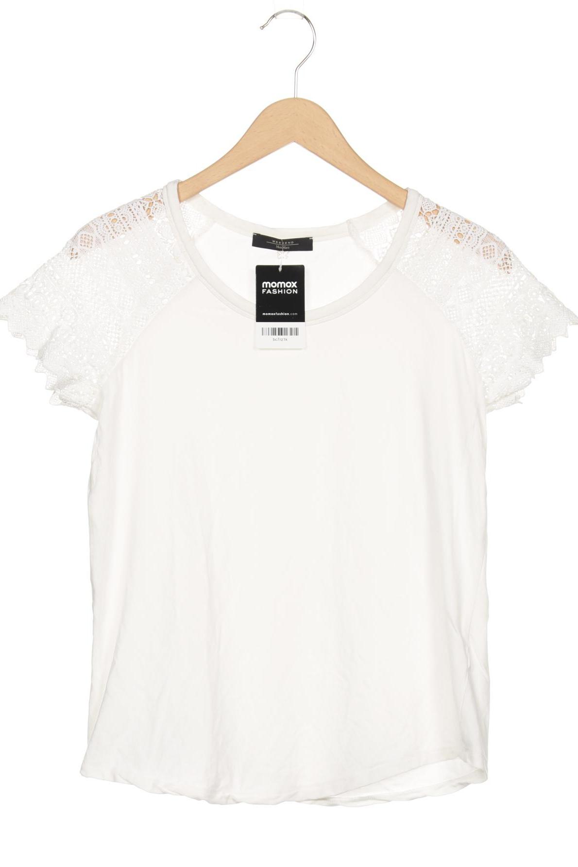 

Weekend Max Mara Damen T-Shirt, weiß, Gr. 38