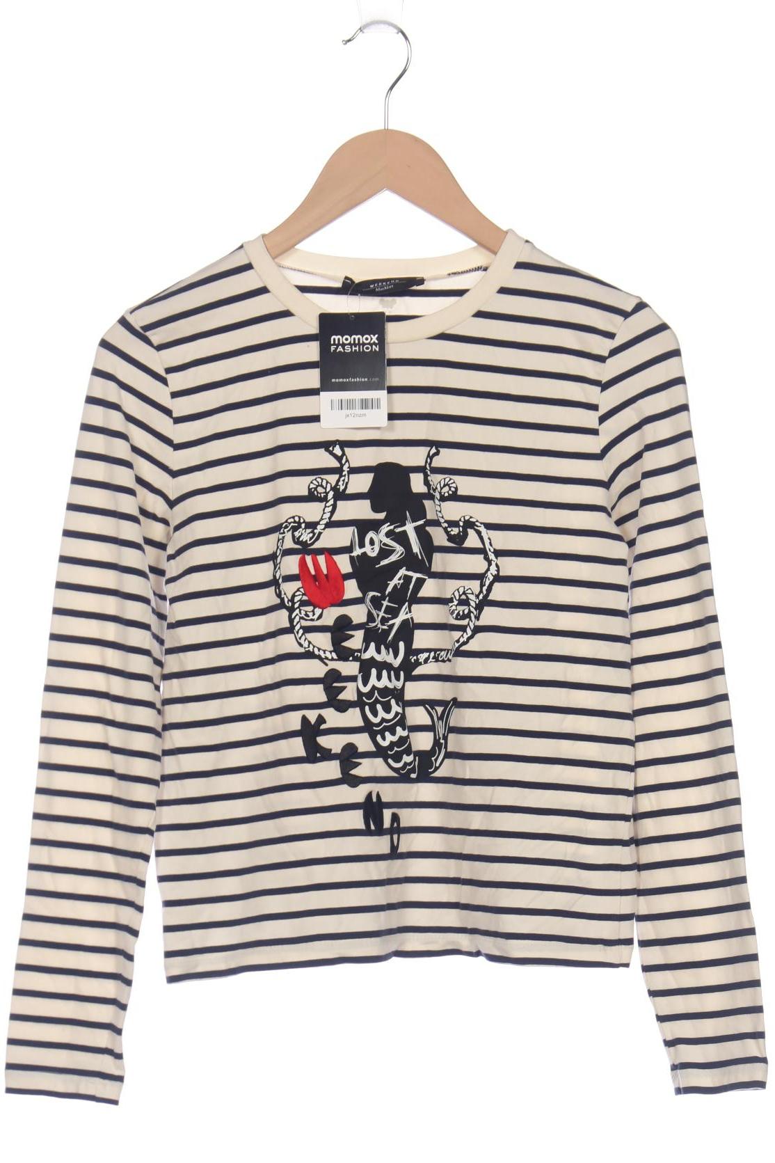 

Weekend Max Mara Damen Langarmshirt, cremeweiß, Gr. 38