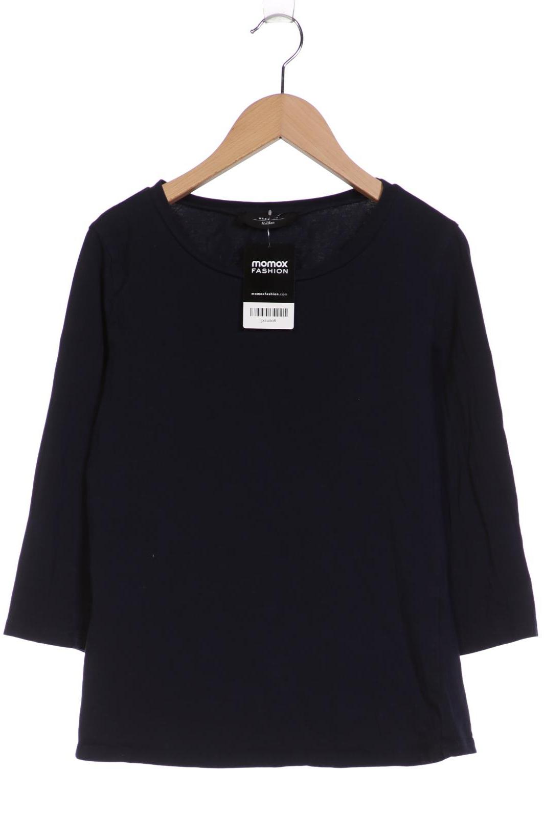 

Weekend Max Mara Damen Langarmshirt, marineblau, Gr. 36