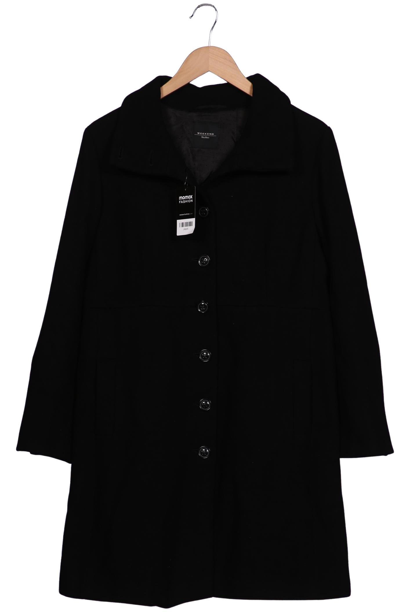 

Weekend Max Mara Damen Mantel, schwarz, Gr. 40