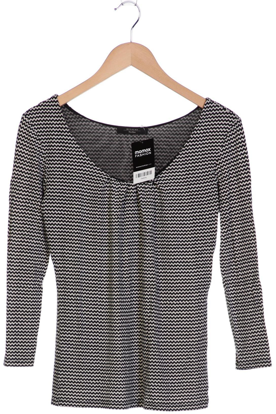 

Weekend Max Mara Damen Langarmshirt, schwarz, Gr. 36