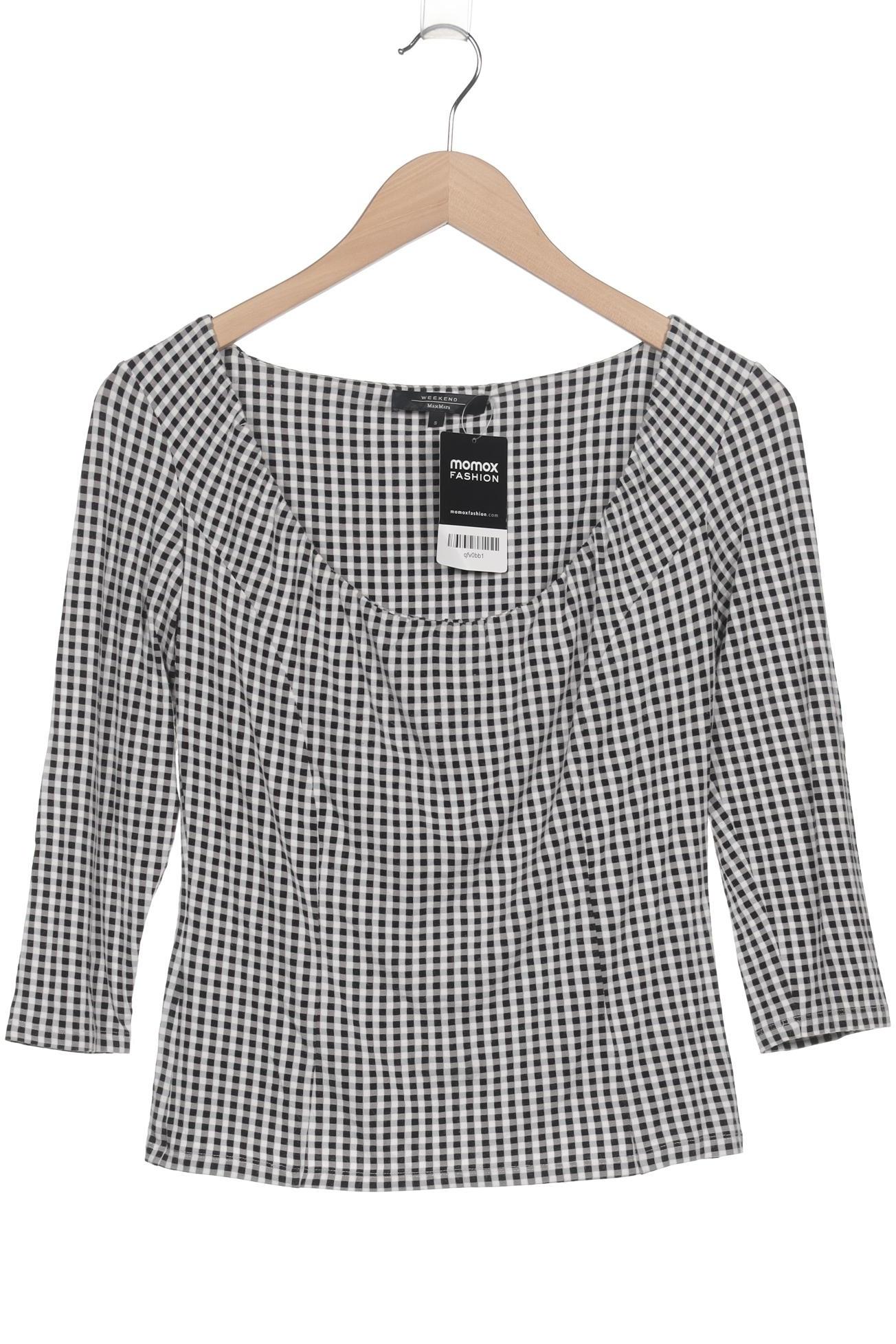 

Weekend Max Mara Damen Langarmshirt, weiß, Gr. 36