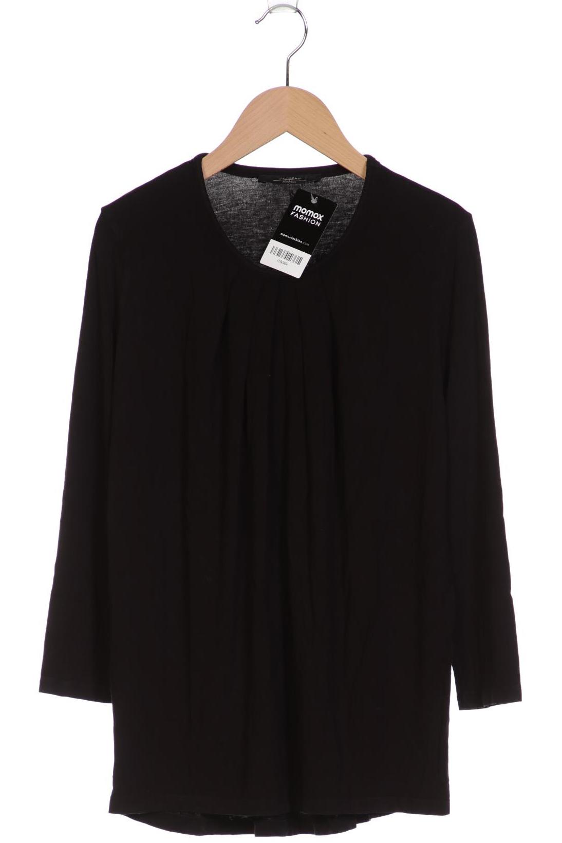 

Weekend Max Mara Damen Langarmshirt, schwarz, Gr. 38