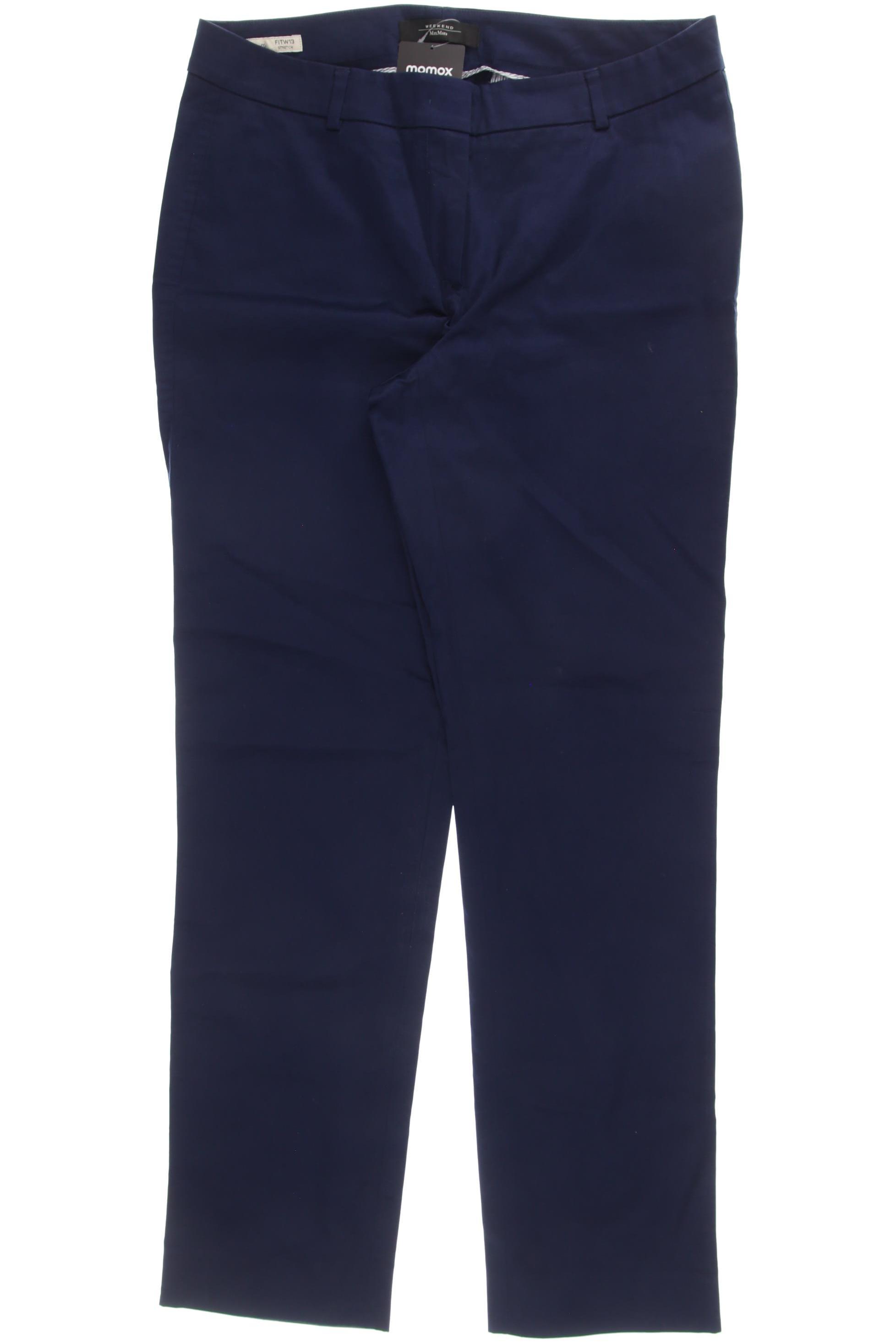 

Weekend Max Mara Damen Stoffhose, blau, Gr. 40