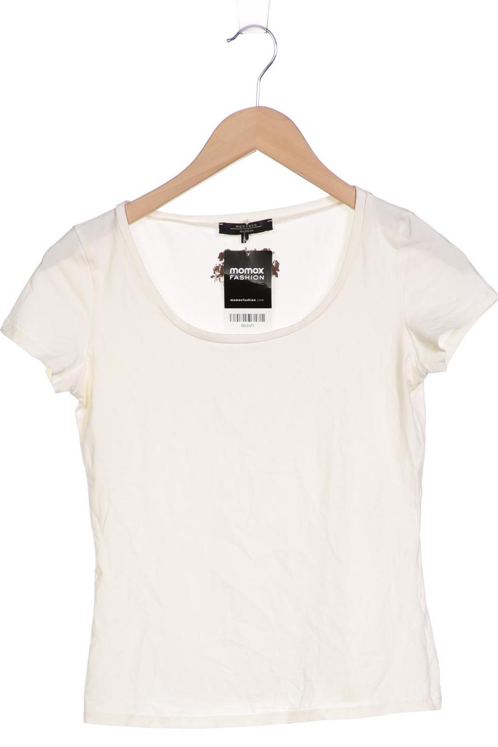 

Weekend Max Mara Damen T-Shirt, cremeweiß, Gr. 36