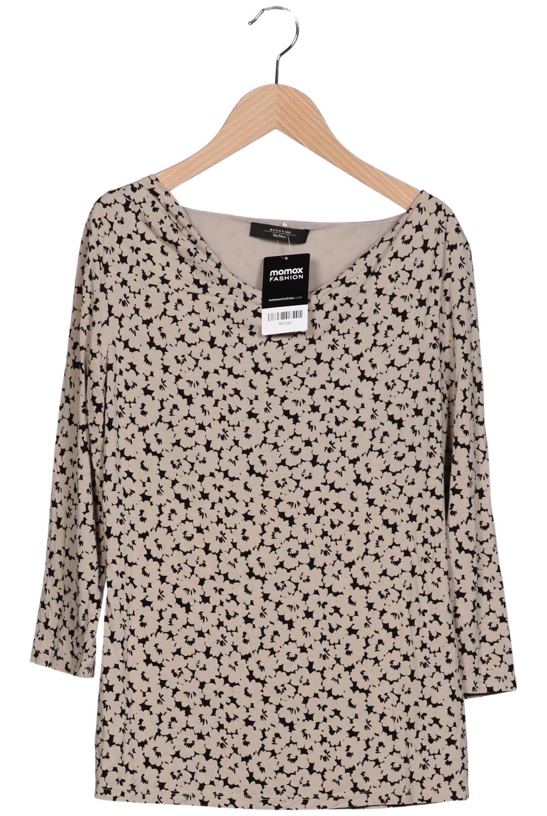 

Weekend Max Mara Damen Langarmshirt, beige, Gr. 36