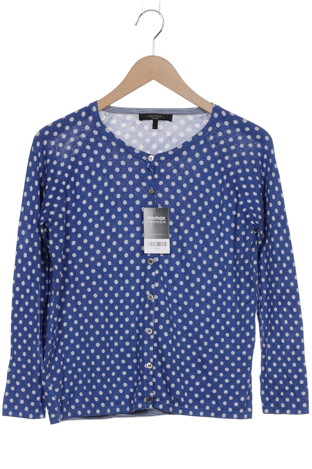 

Weekend Max Mara Damen Strickjacke, blau, Gr. 42