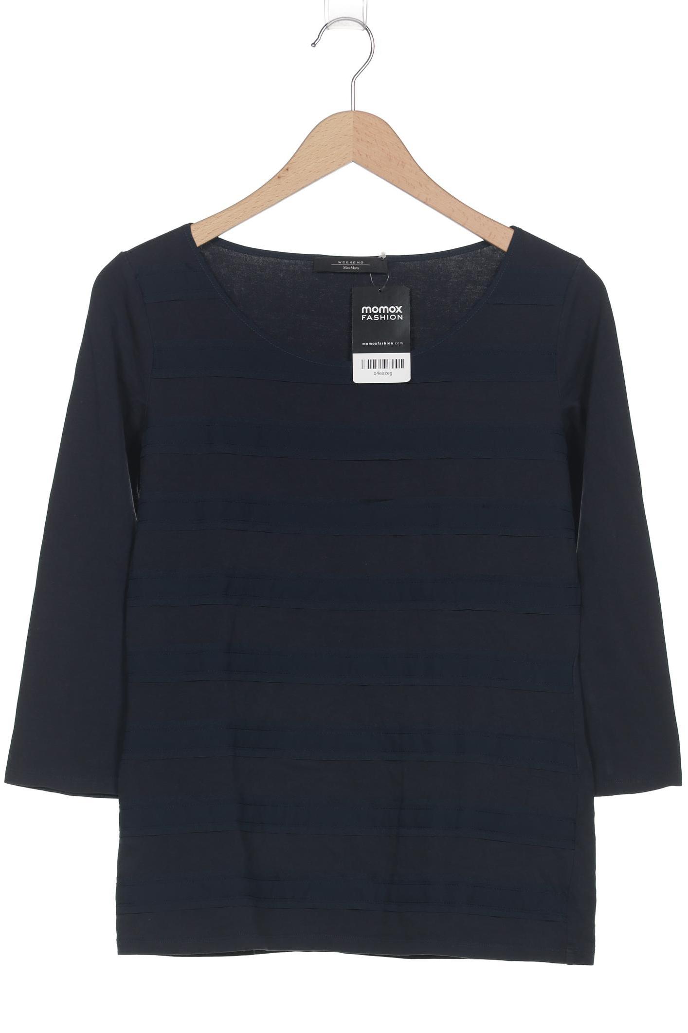 

Weekend Max Mara Damen Langarmshirt, marineblau, Gr. 38