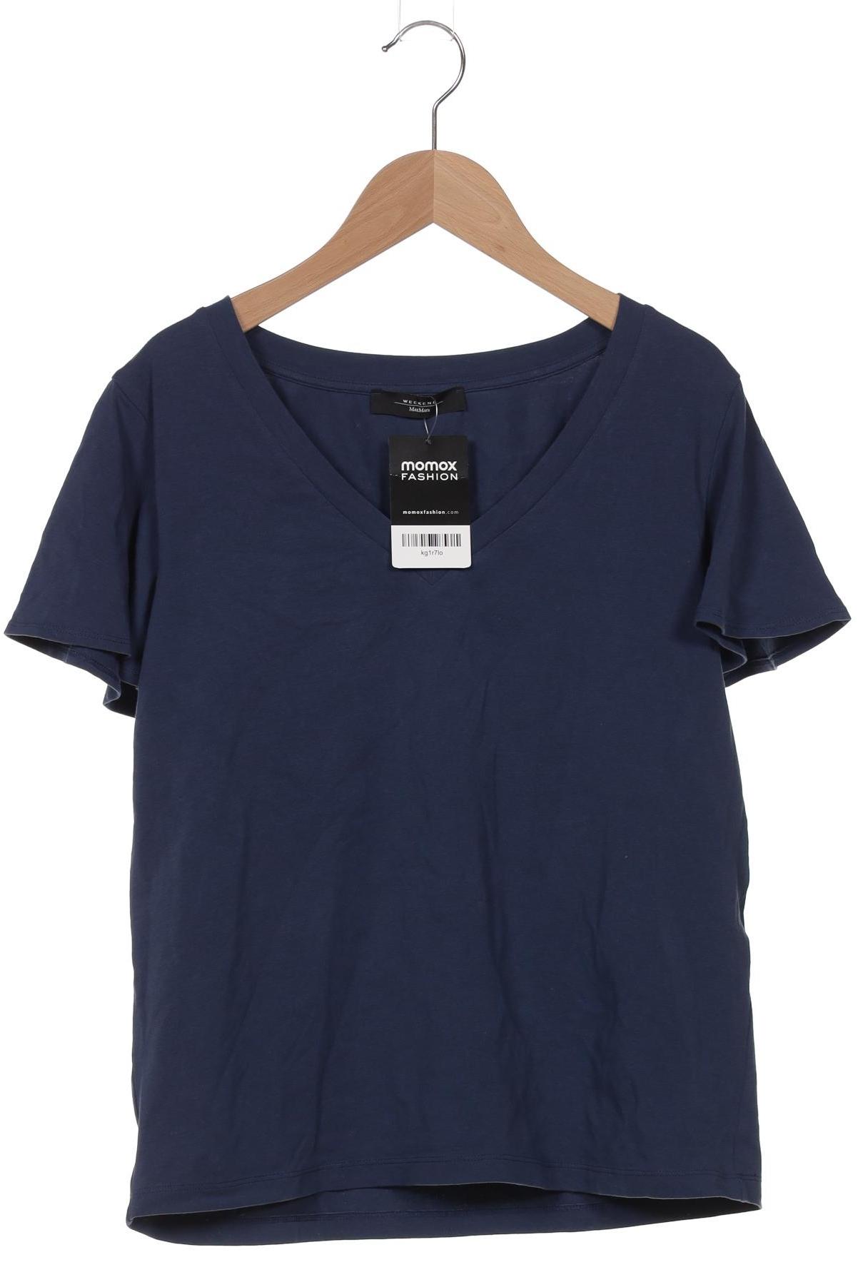 

Weekend Max Mara Damen T-Shirt, marineblau, Gr. 36