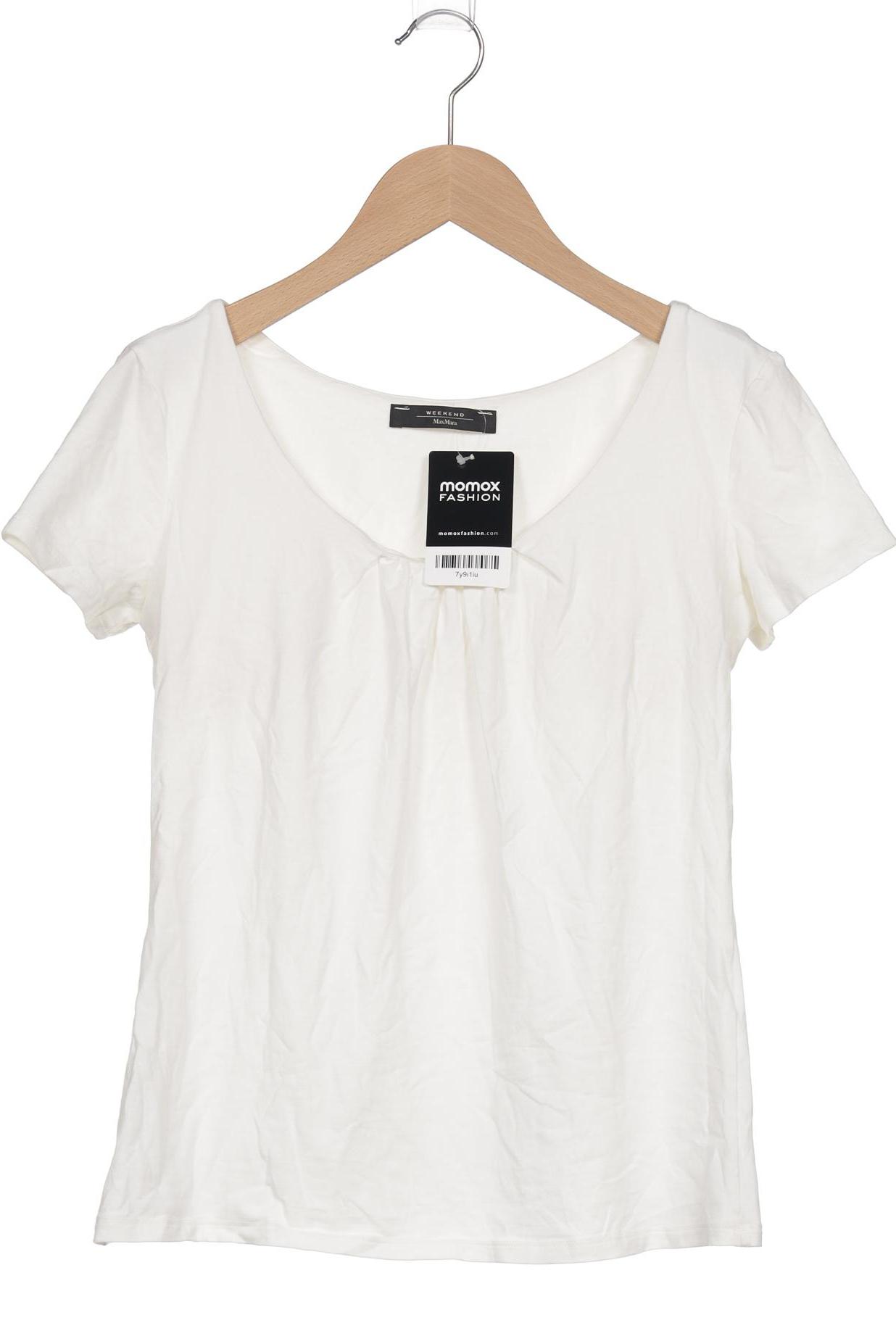 

Weekend Max Mara Damen T-Shirt, weiß, Gr. 34