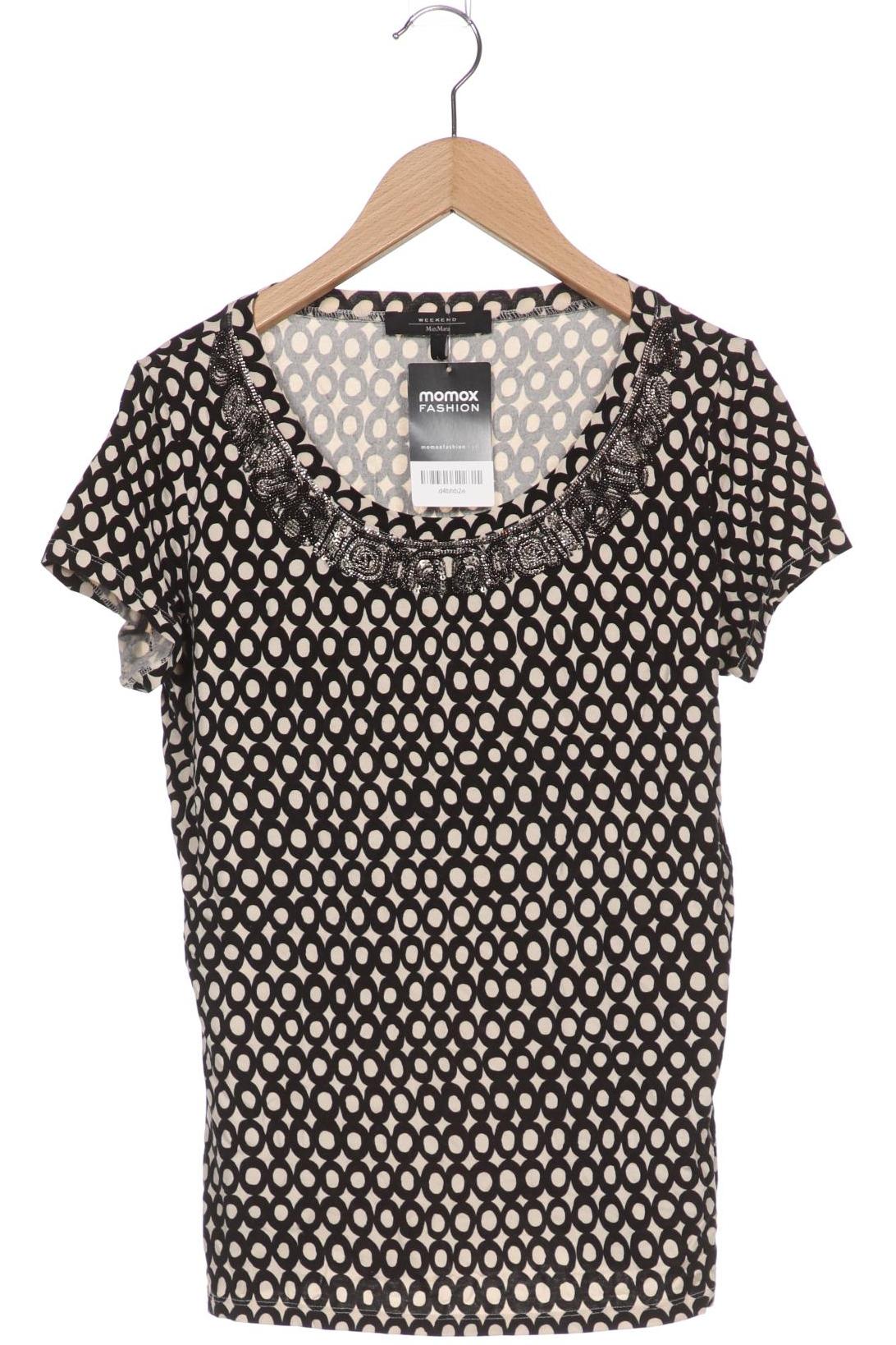 

Weekend Max Mara Damen T-Shirt, schwarz, Gr. 42