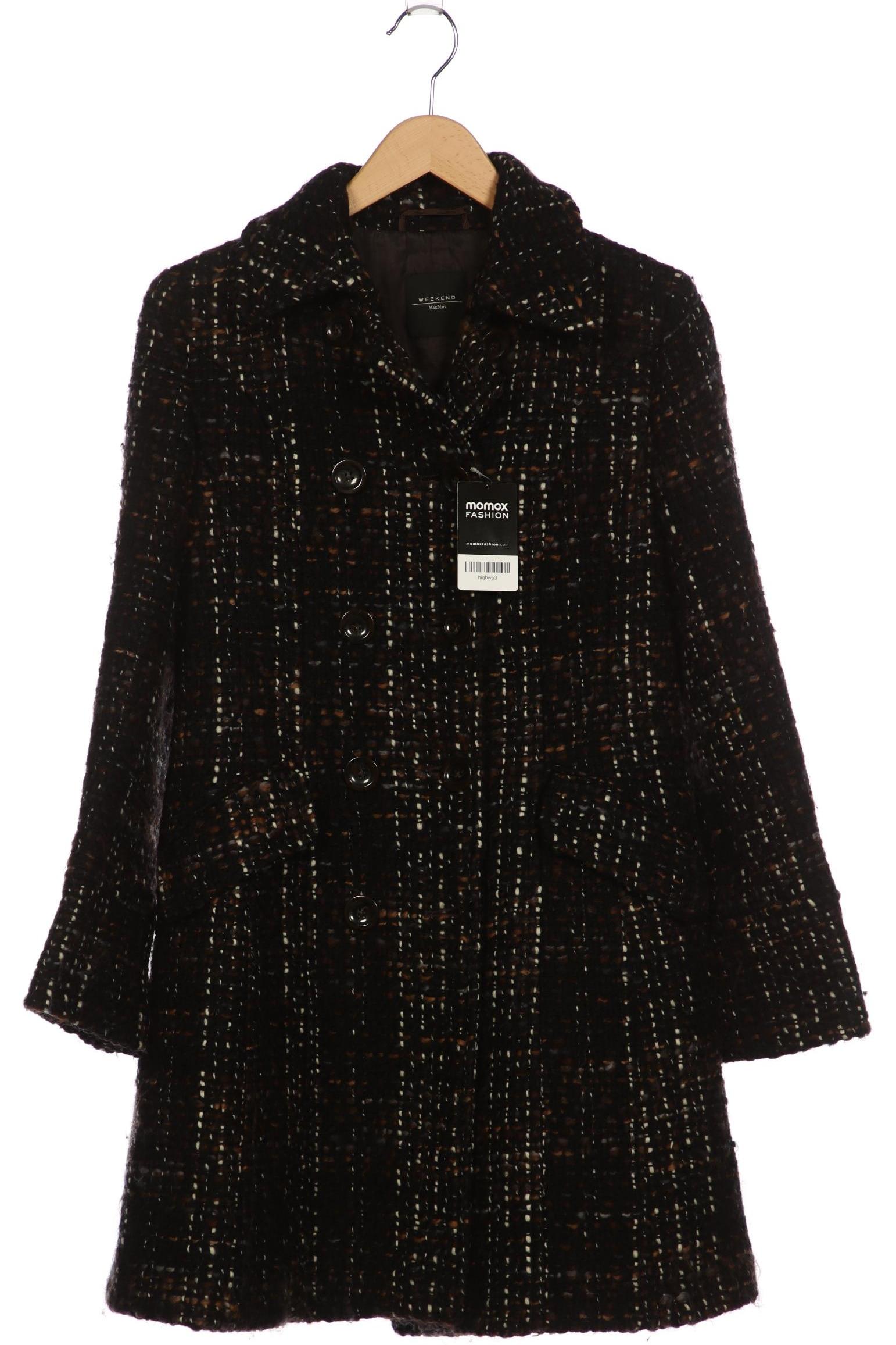 

Weekend Max Mara Damen Mantel, schwarz, Gr. 38