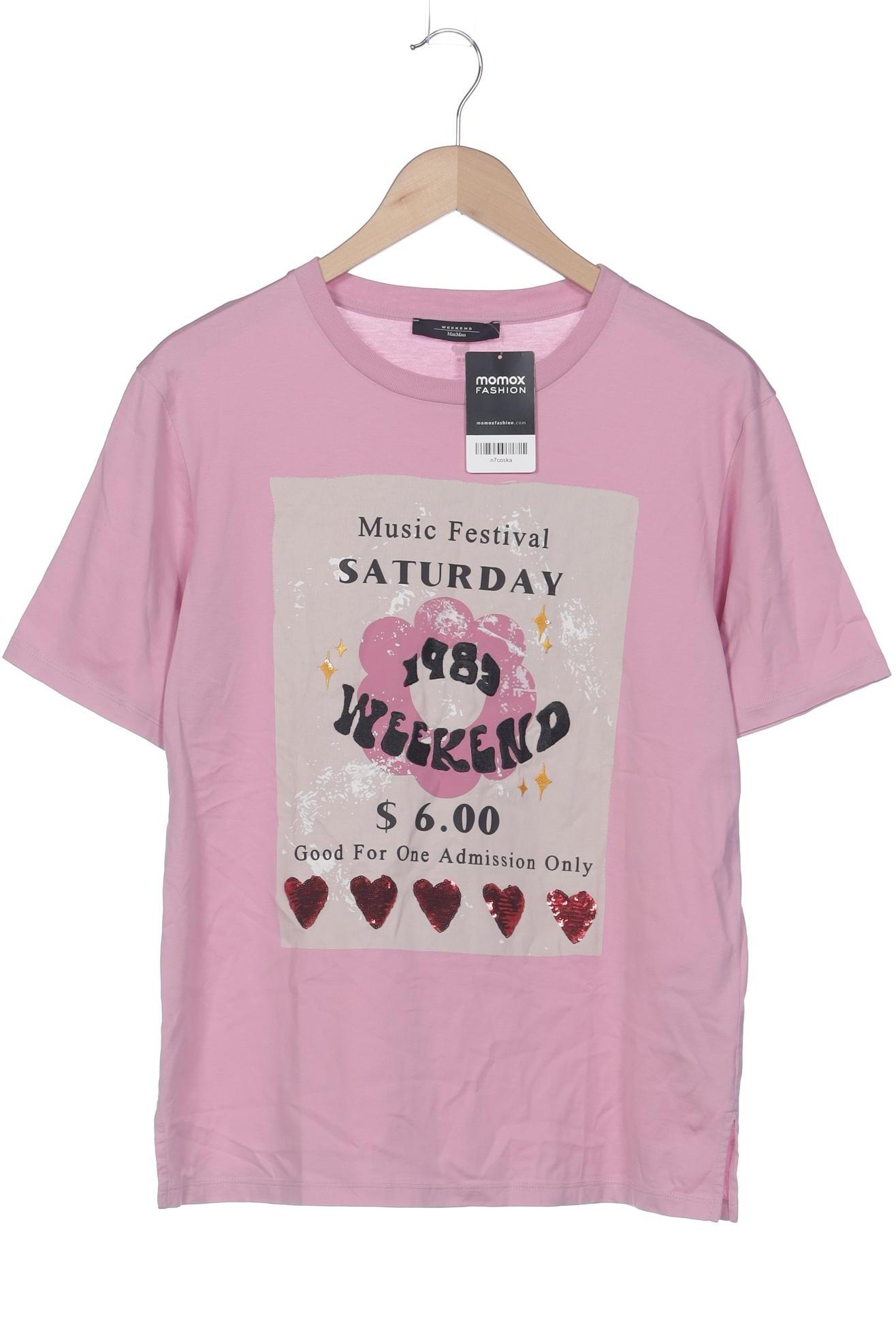 

Weekend Max Mara Damen T-Shirt, pink, Gr. 38